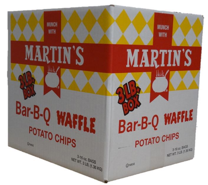 Martin's Dippin' Waffle Cut Potato Chips - 3 lb.