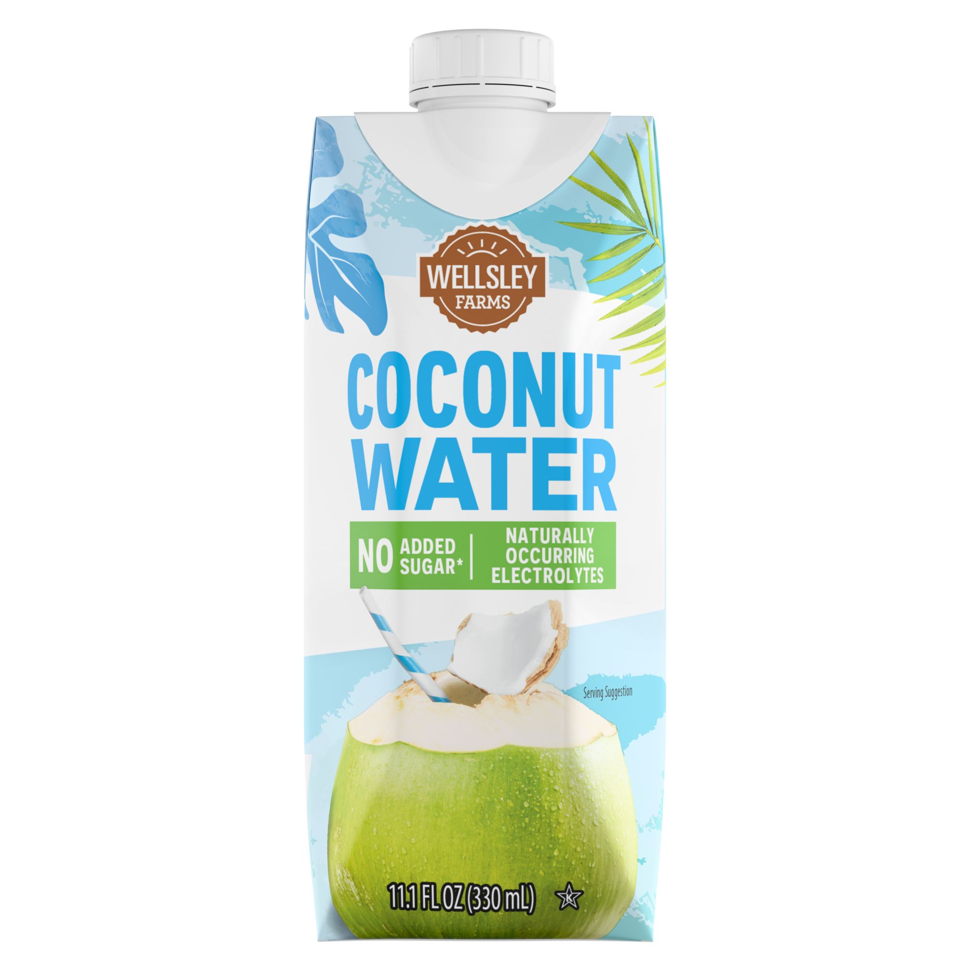 Wellsley Farms Coconut Water, 12 pk./11.1 fl. oz.