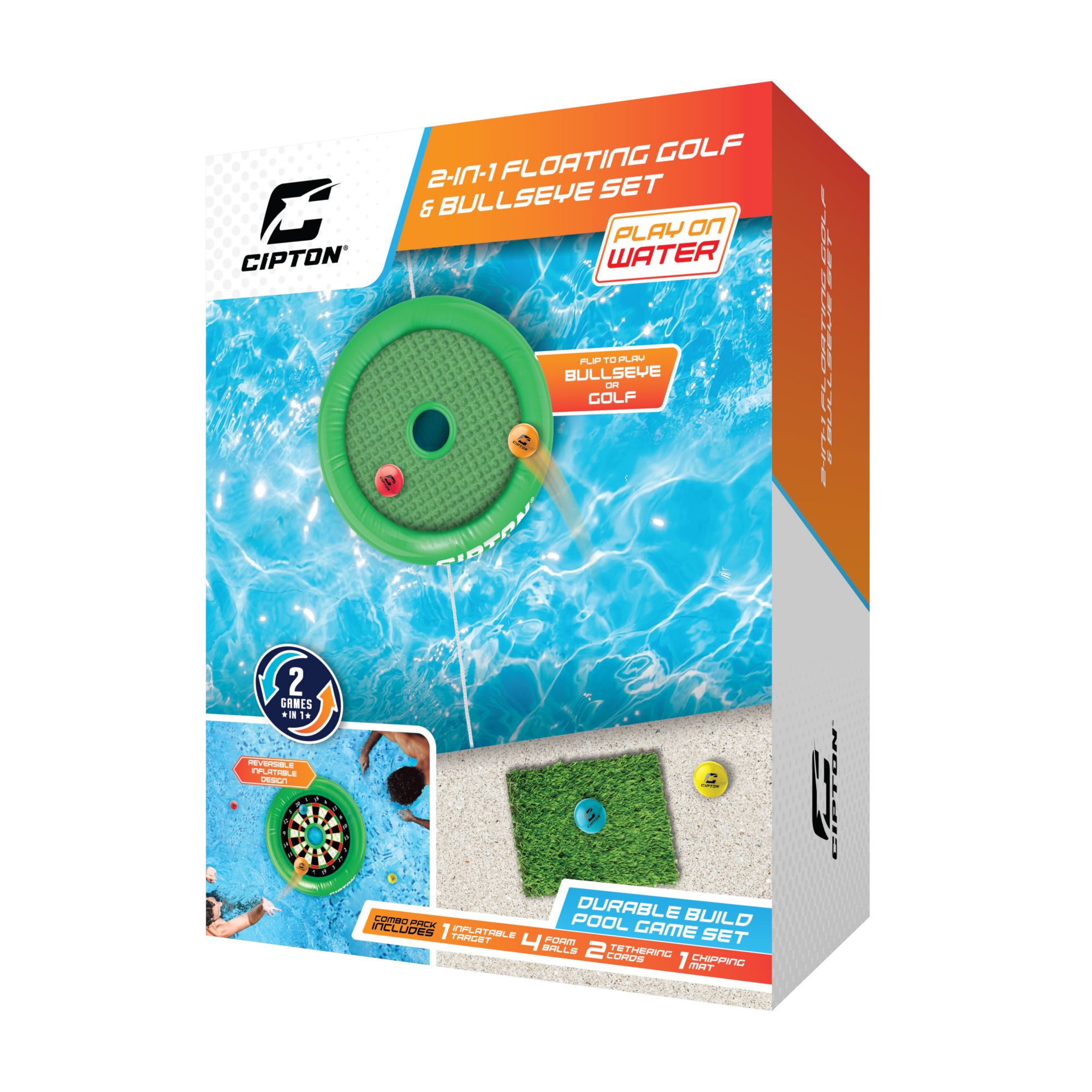 Cipton 2-in-1 Golf and Dart Pool Set