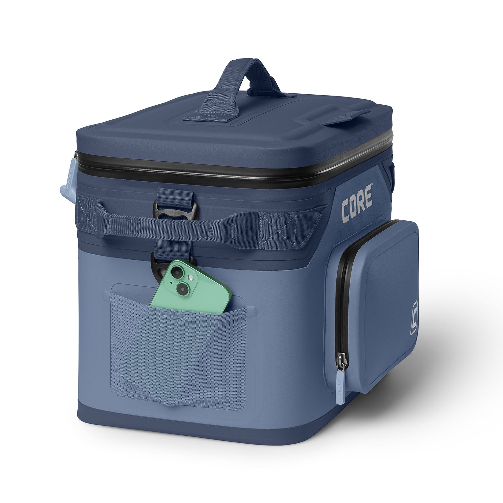 CORE Equipment CLIMAKEEP Magnetic 18 Can Soft Cooler -SMU Navy