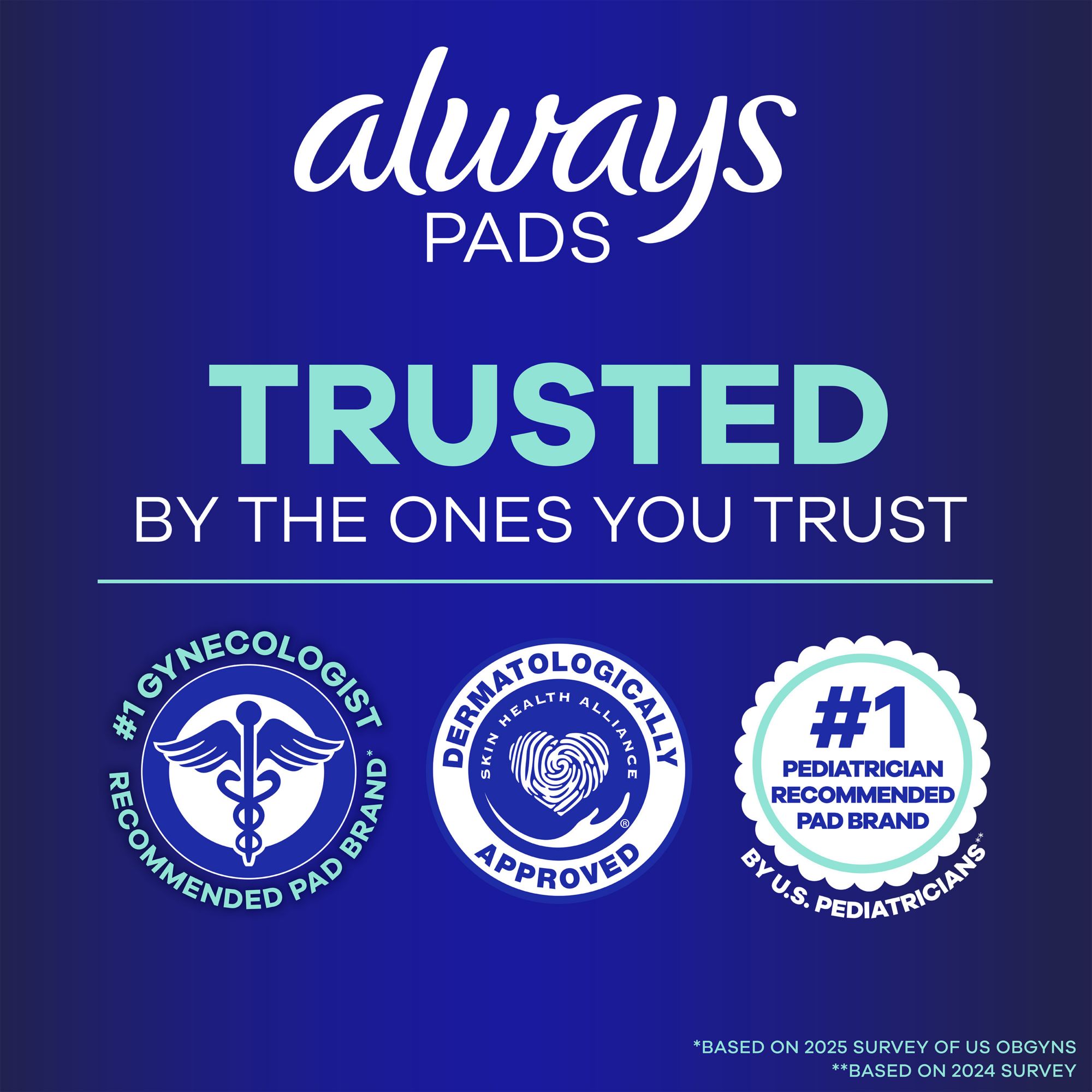 Always Maxi Overnight Pads with Wings for Women, Size 5, Extra Heavy Overnight Absorbency, 66 ct.