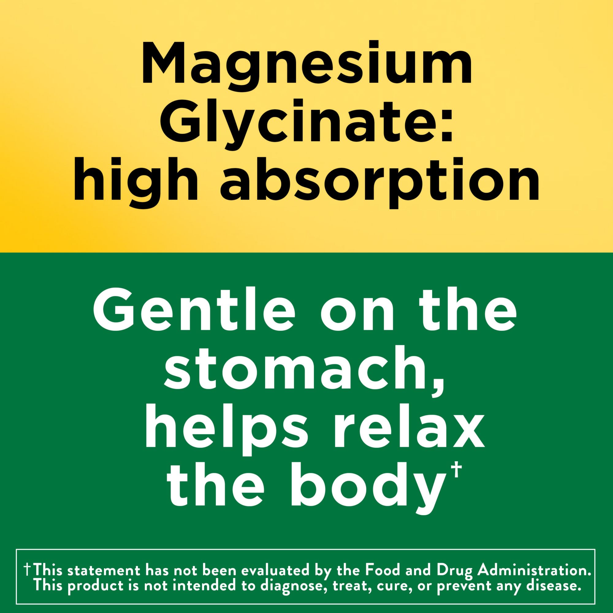 Nature Made Magnesium Glycinate 200mg Capsules, 110 ct.