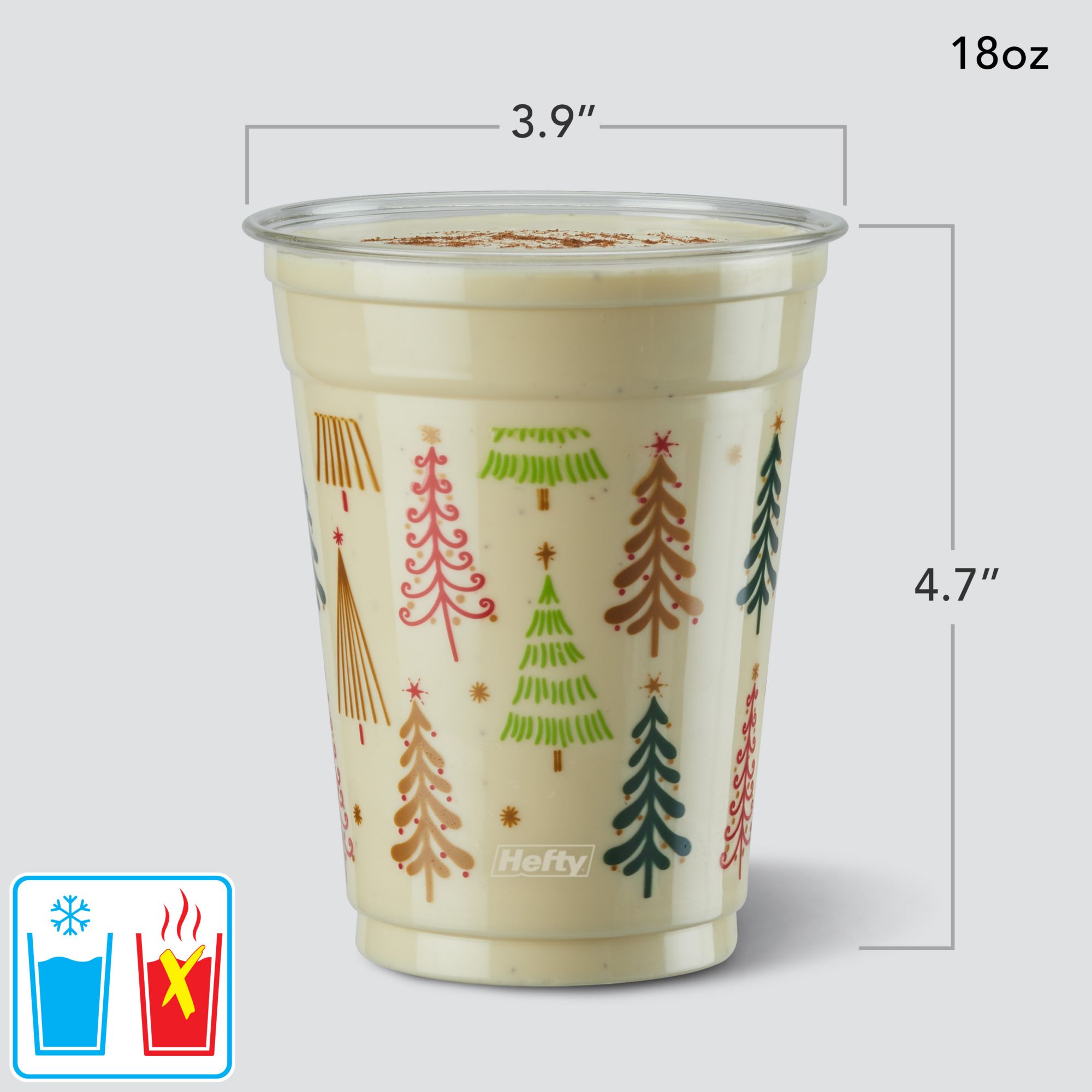 Hefty Party Perfect Tinted Plastic Cups, 140 ct./ 18 oz.