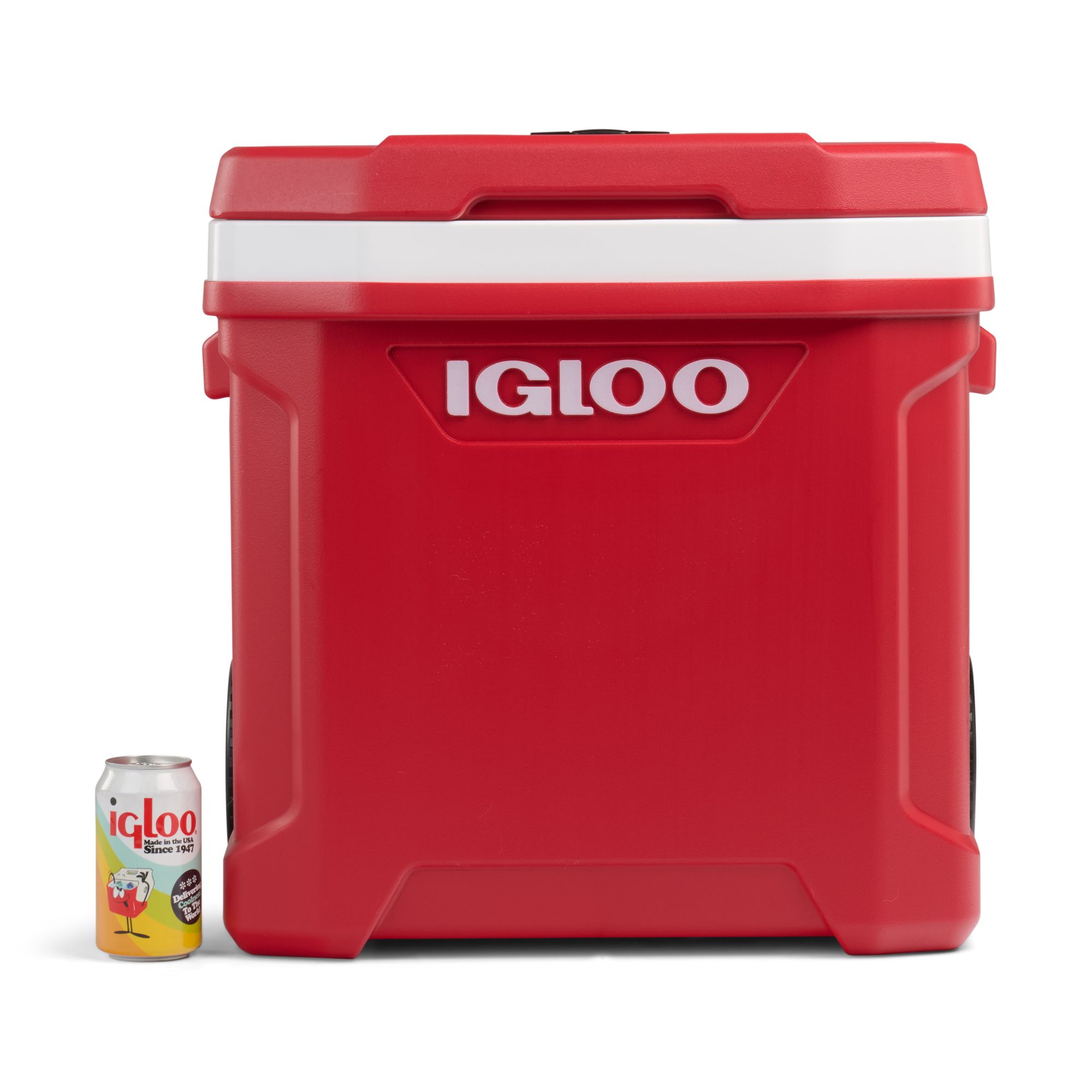 Igloo Latitude 60 qt. Roller - Industrial Red