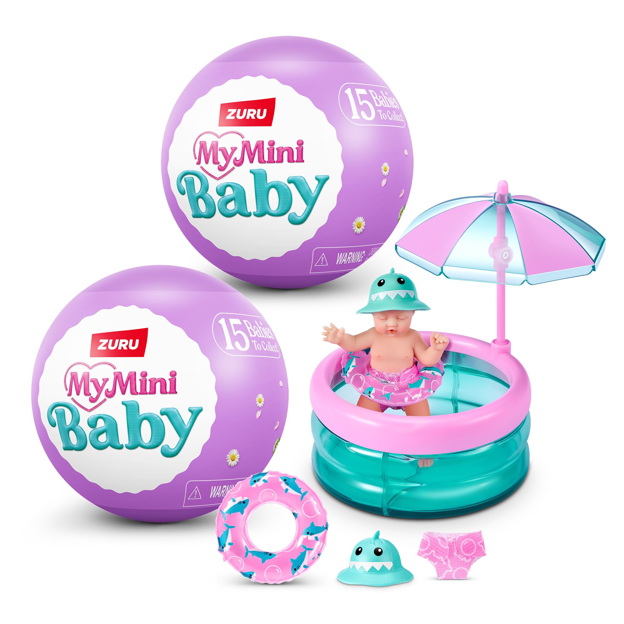 My Mini Baby Collectible Mystery Capsule with Bonus Set of Accessories, 2 pk.