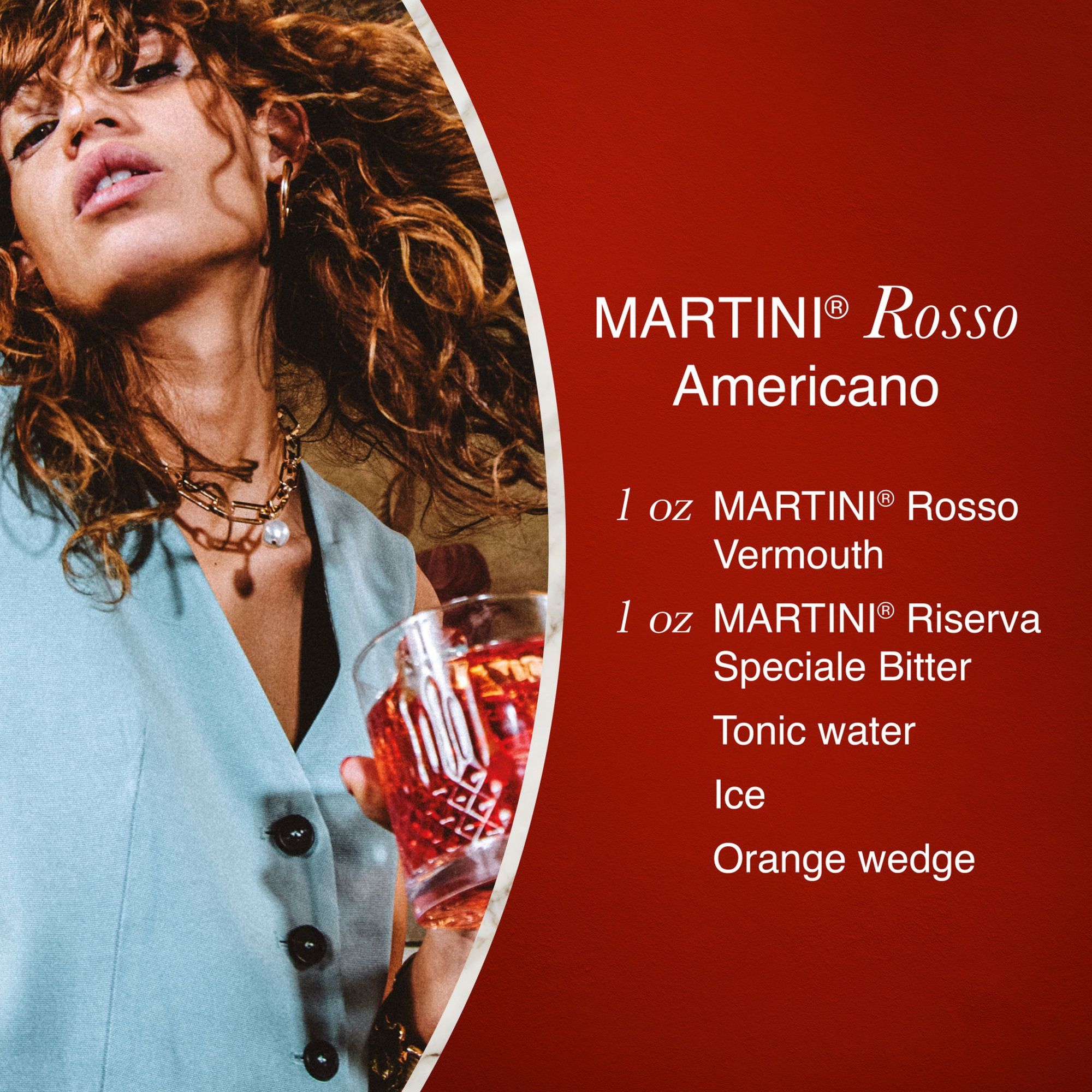 Martini Rosso Italian Blend Vermouth, Cocktail Mixer, 15% ABV, 750ml