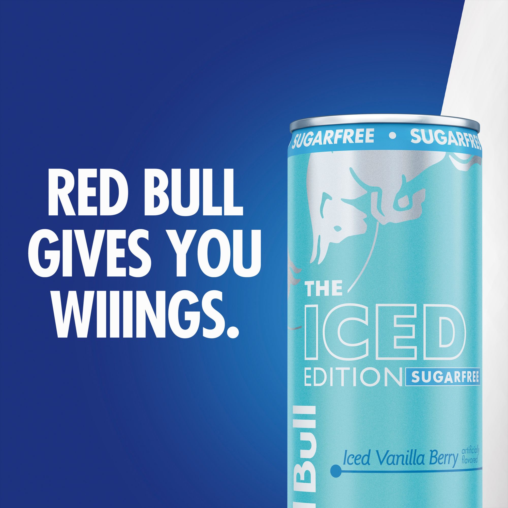 Red Bull Iced Edition Energy Drink, Iced Vanilla Berry, 80mg Caffeine, Cans, 24 pk./8.4 fl. oz.