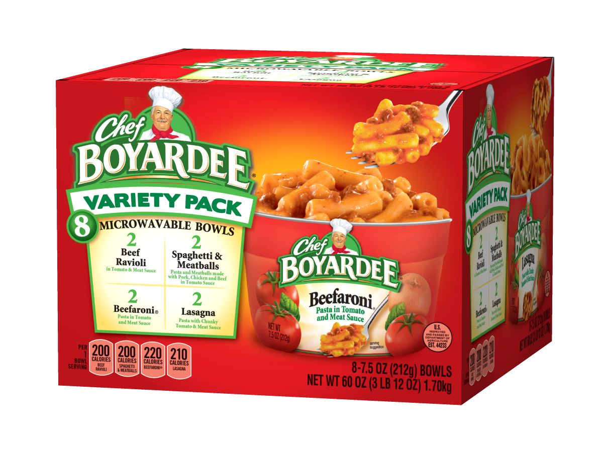 Chef Boyardee Microwave Bowls, 8 pk. - BJs WholeSale Club