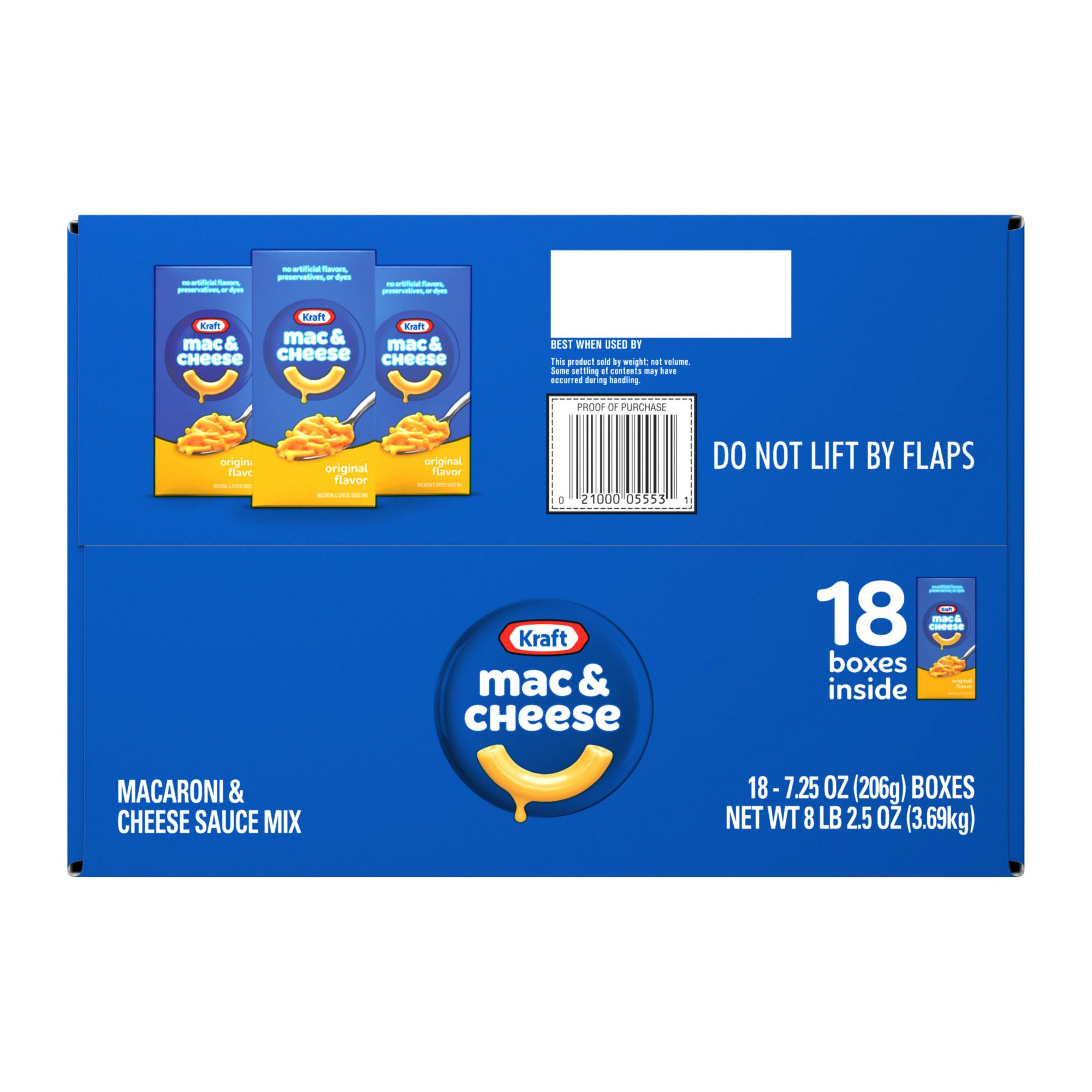 Kraft Macaroni & Cheese Dinner, Original Flavor - 7.25 oz