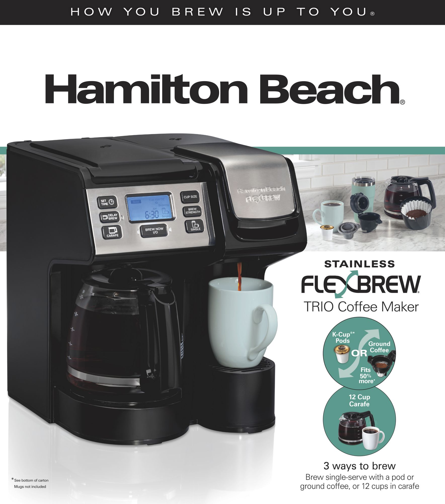 Hamilton Beach Flexbrew Trio Coffeemaker