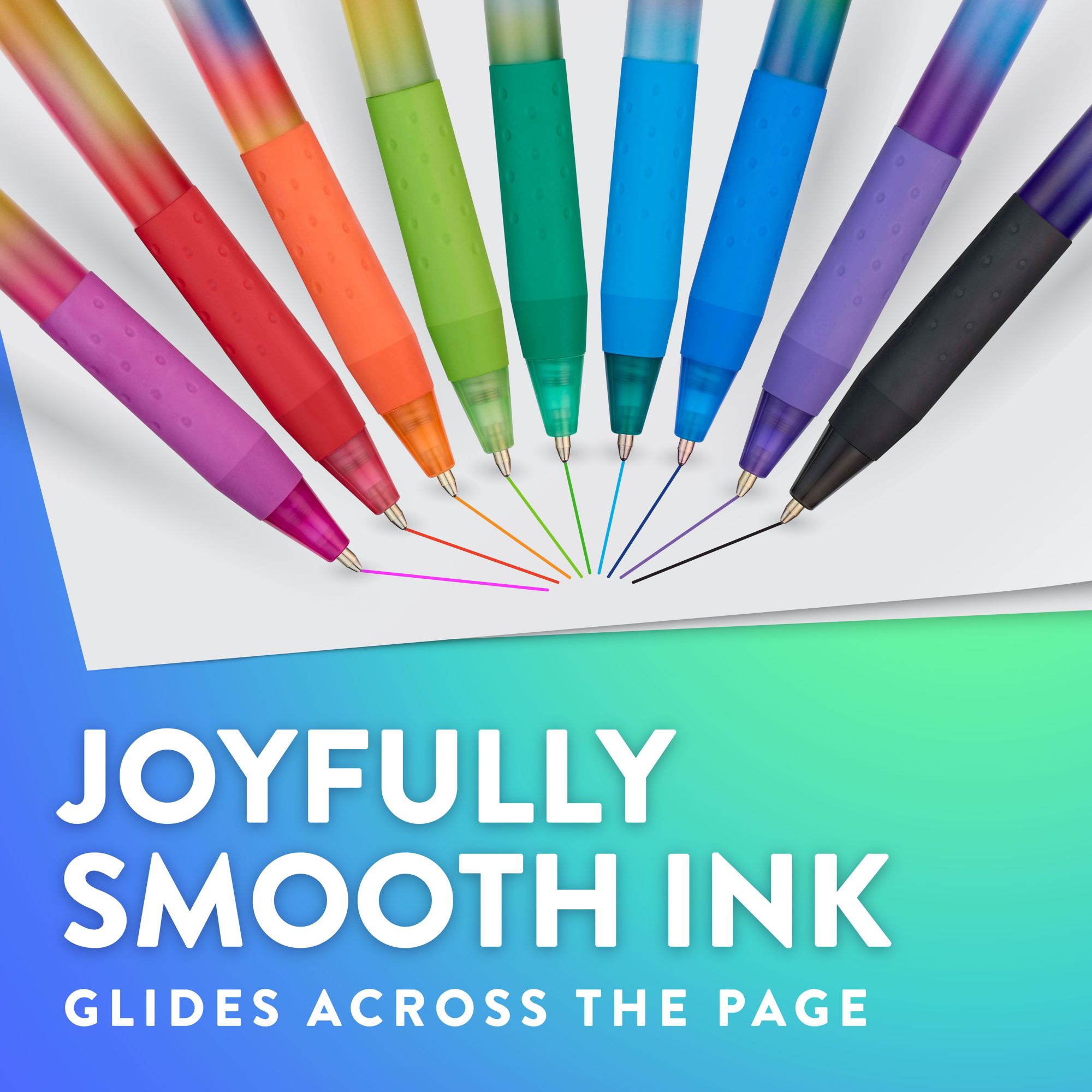 Paper Mate InkJoy 300RT Ballpoint Pens, Colorful Pens with Fashion Wraps, Medium Point, 24 ct.