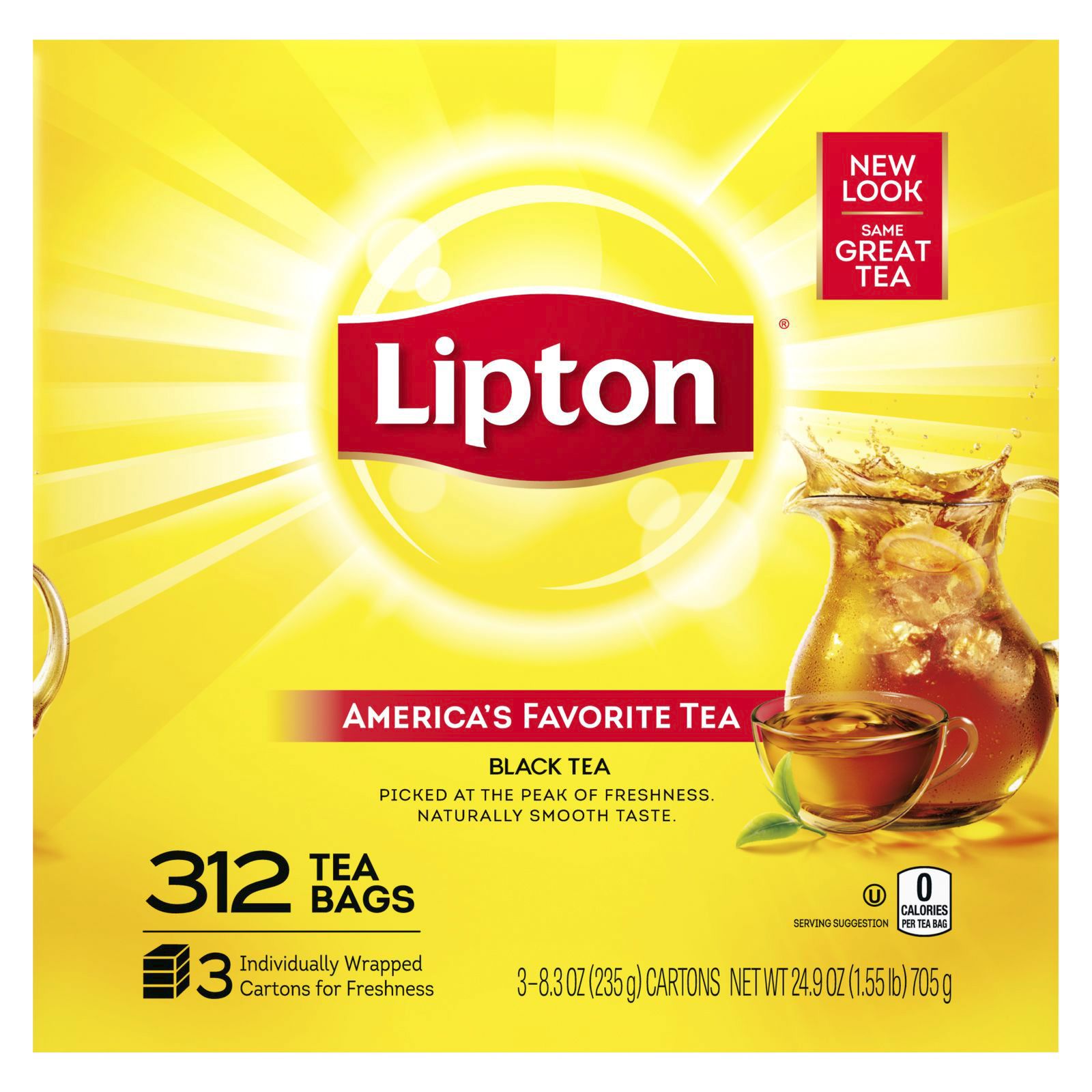 are lipton tea bags made of plastic