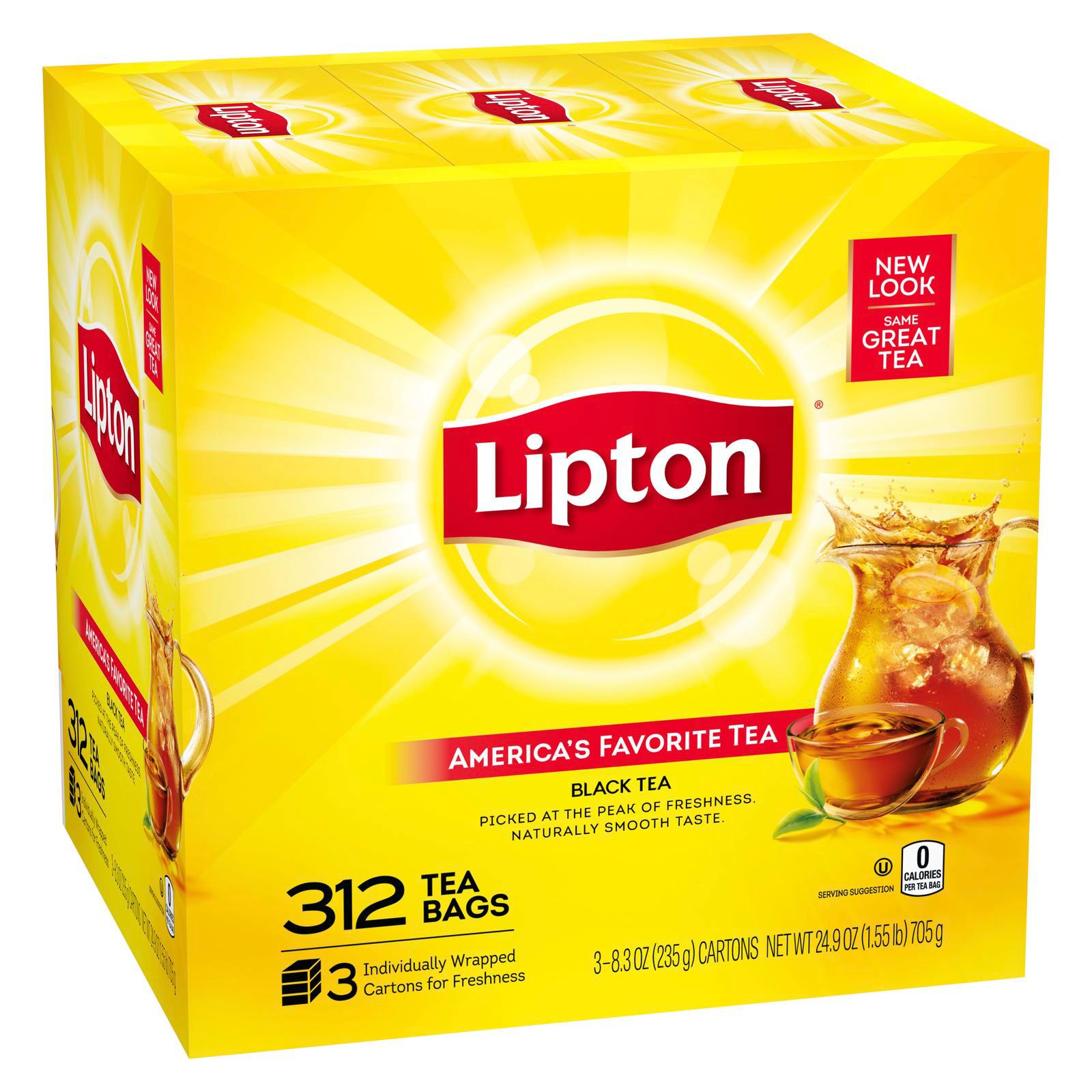 Buy Lipton Black Iced Tea Peach Tea Bags