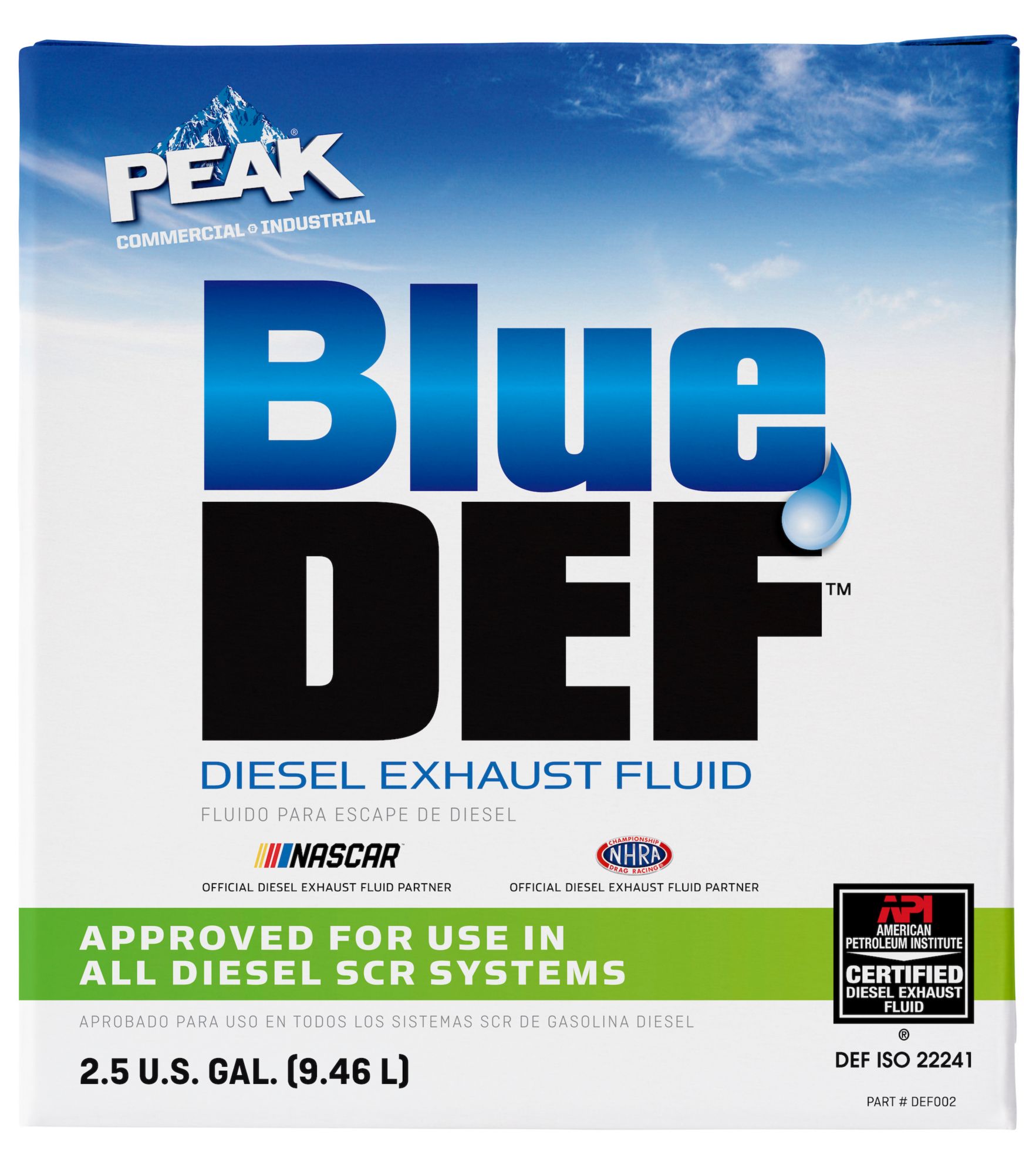 Adblue, DEF 2.5 Gallon, Diesel Exhaust Fluid,def