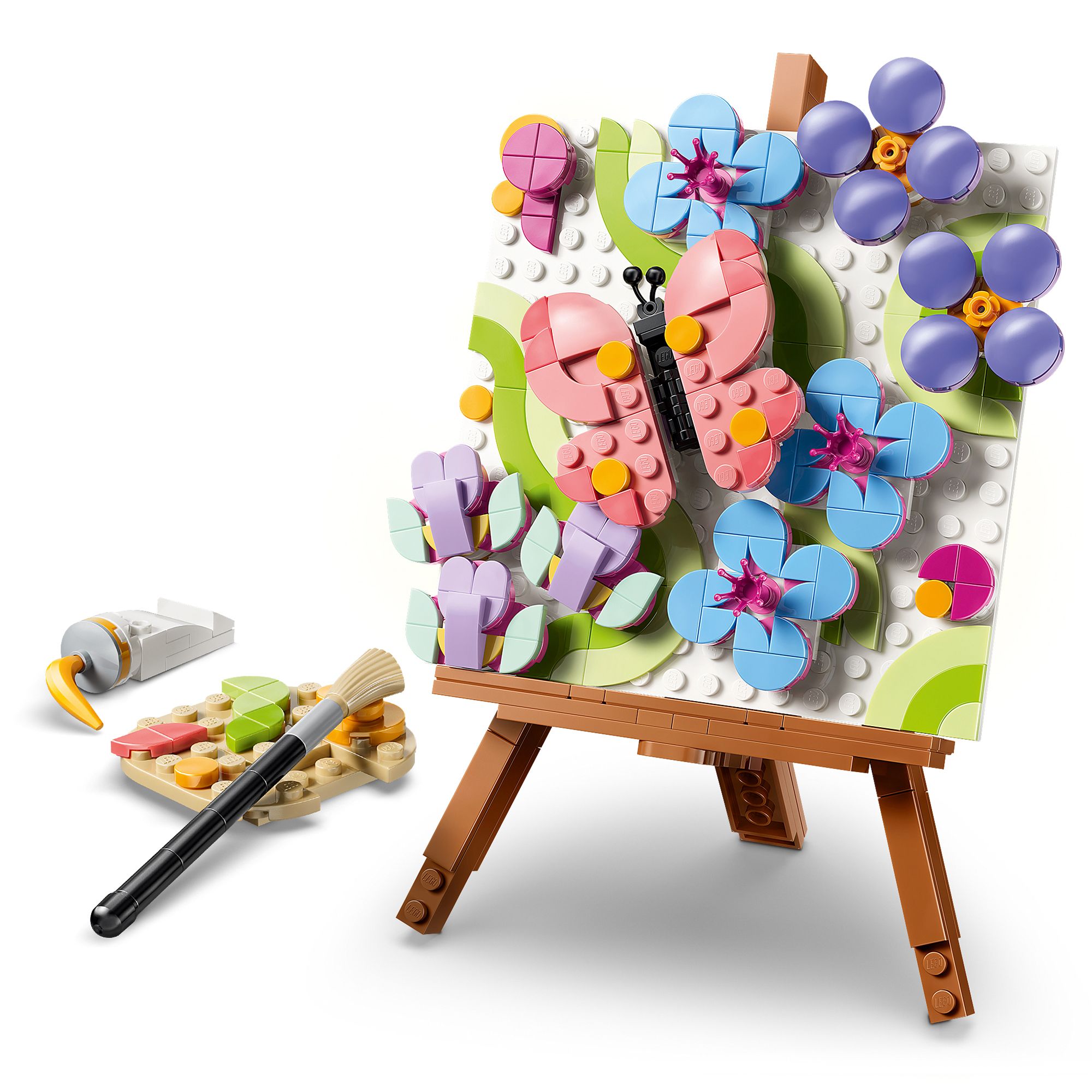 LEGO Creator 3 in 1 Floral Art Decor Painting 31390