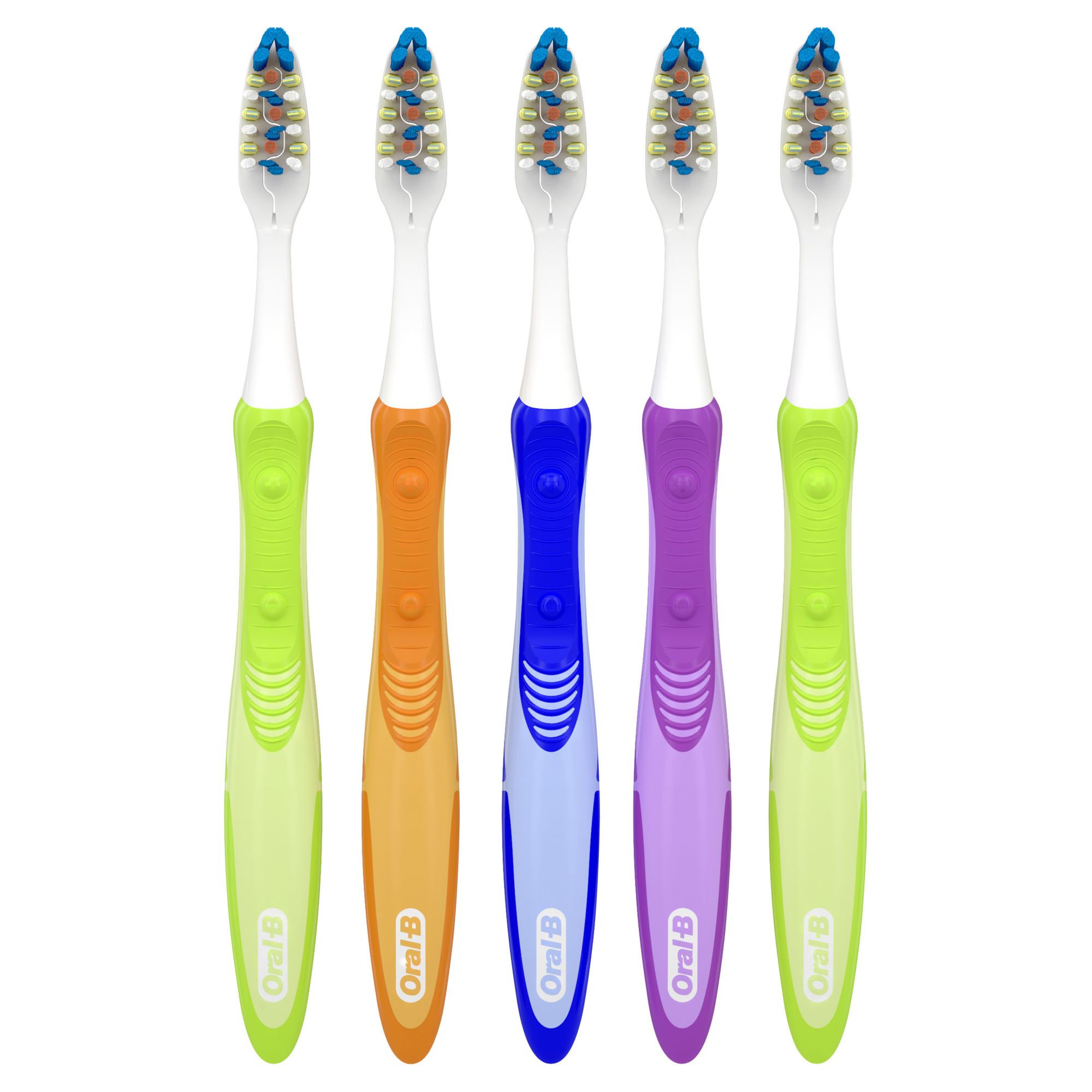 Oral-B Pulsar 3D White Battery Powered Toothbrush, Soft, 5 ct.