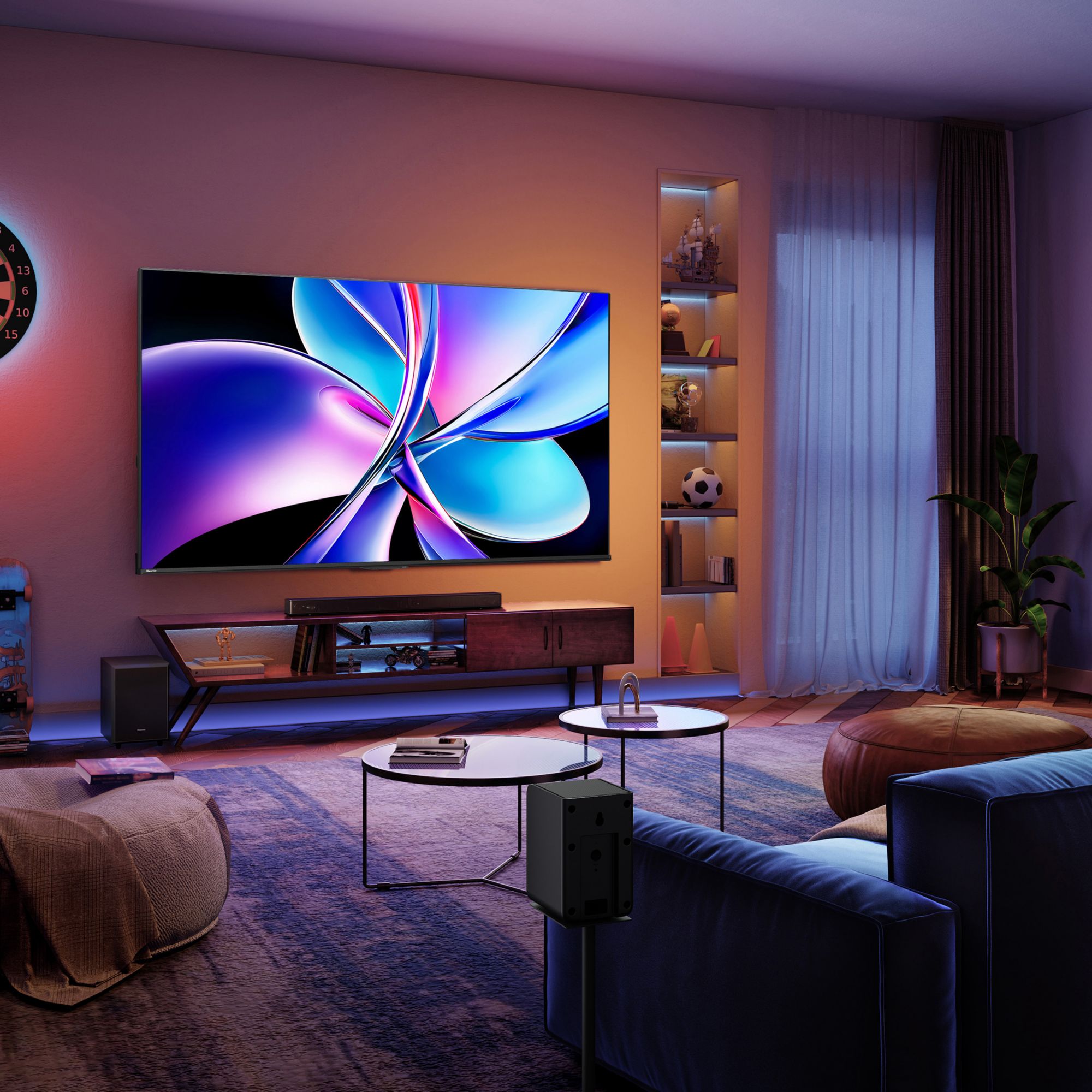 Hisense 75" QD7 Mini-LED 4K Smart TV with 4-Year Coverage