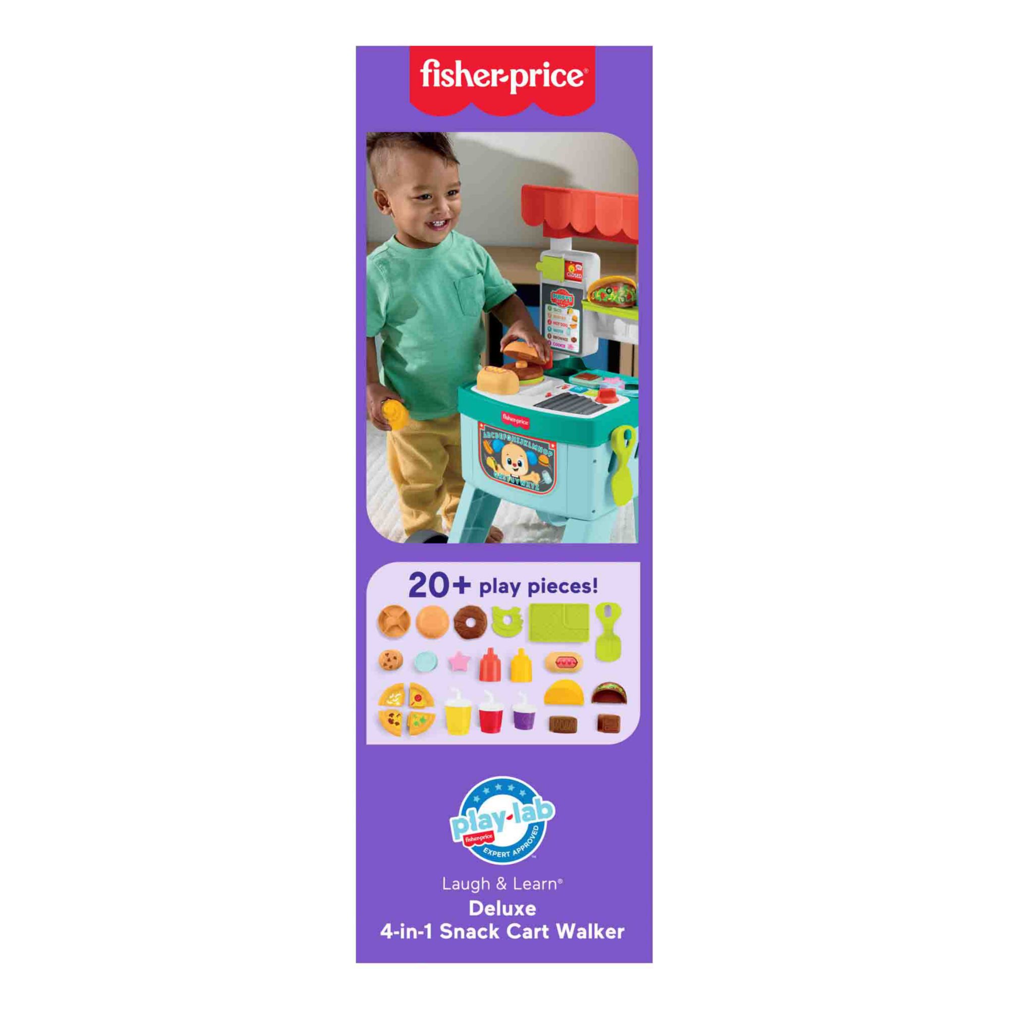 Fisher Price L&L 4 in1 Snack Cart Walker