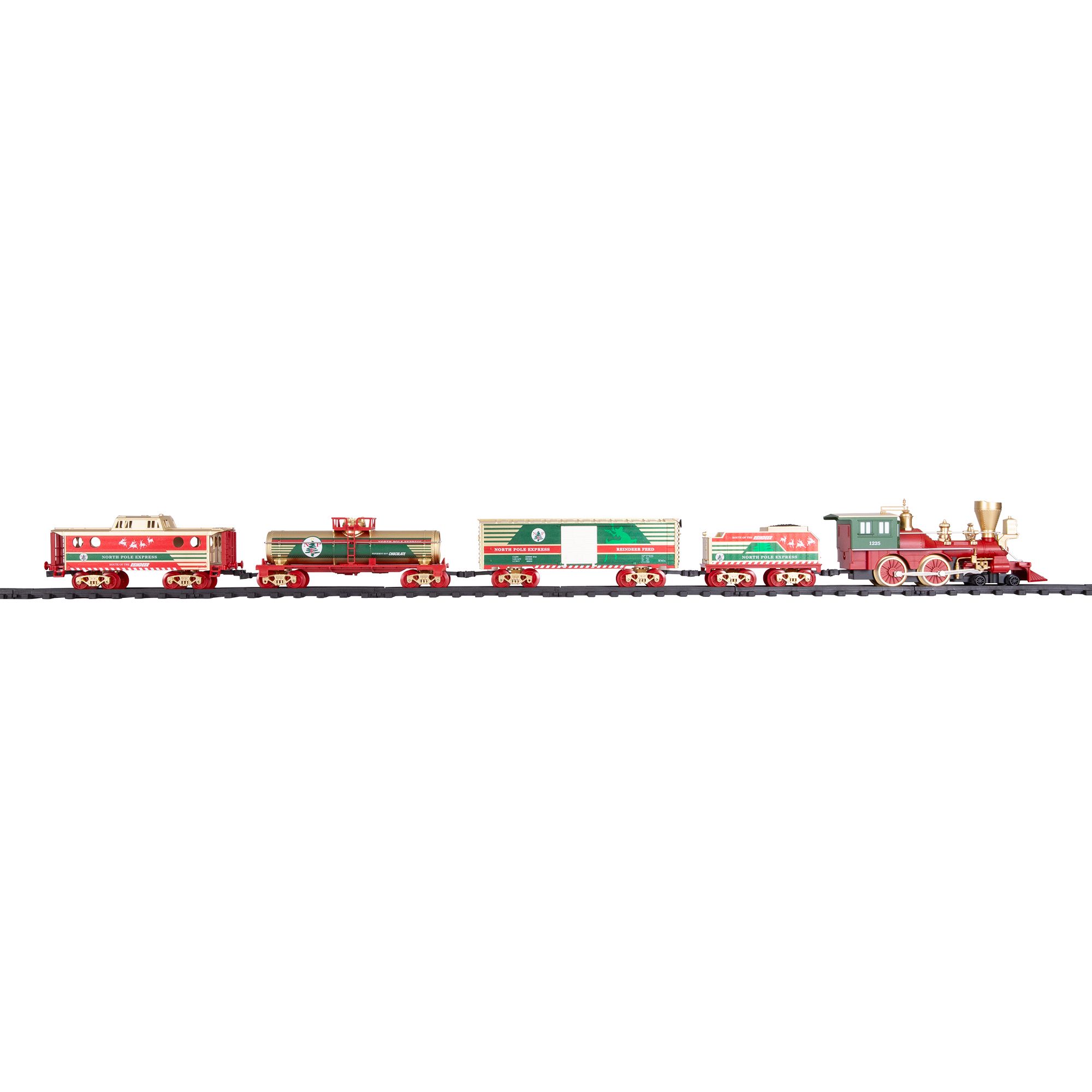 Lionel North Pole Express Battery Operated O-Gauge 44 Pc. Train  Set
