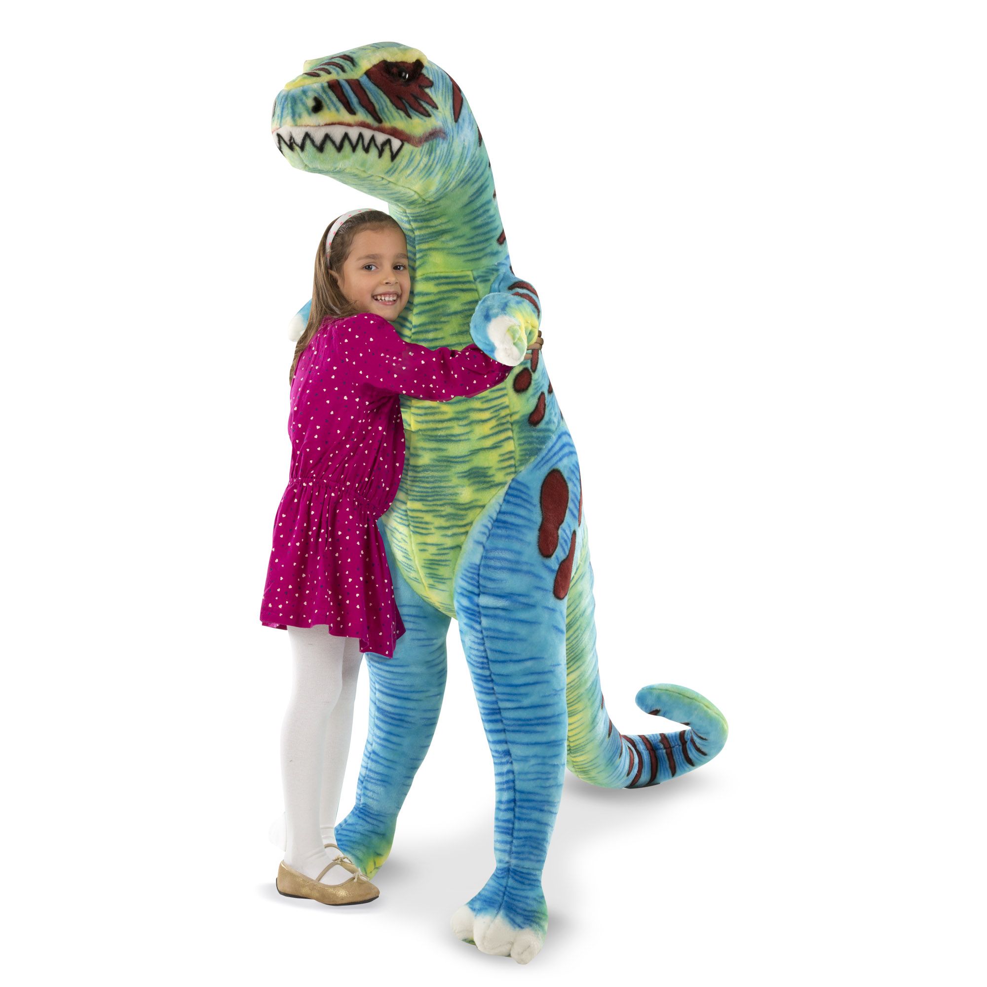 Melissa & Doug Standing T-Rex Giant Lifelike Plush Stuffed Animal