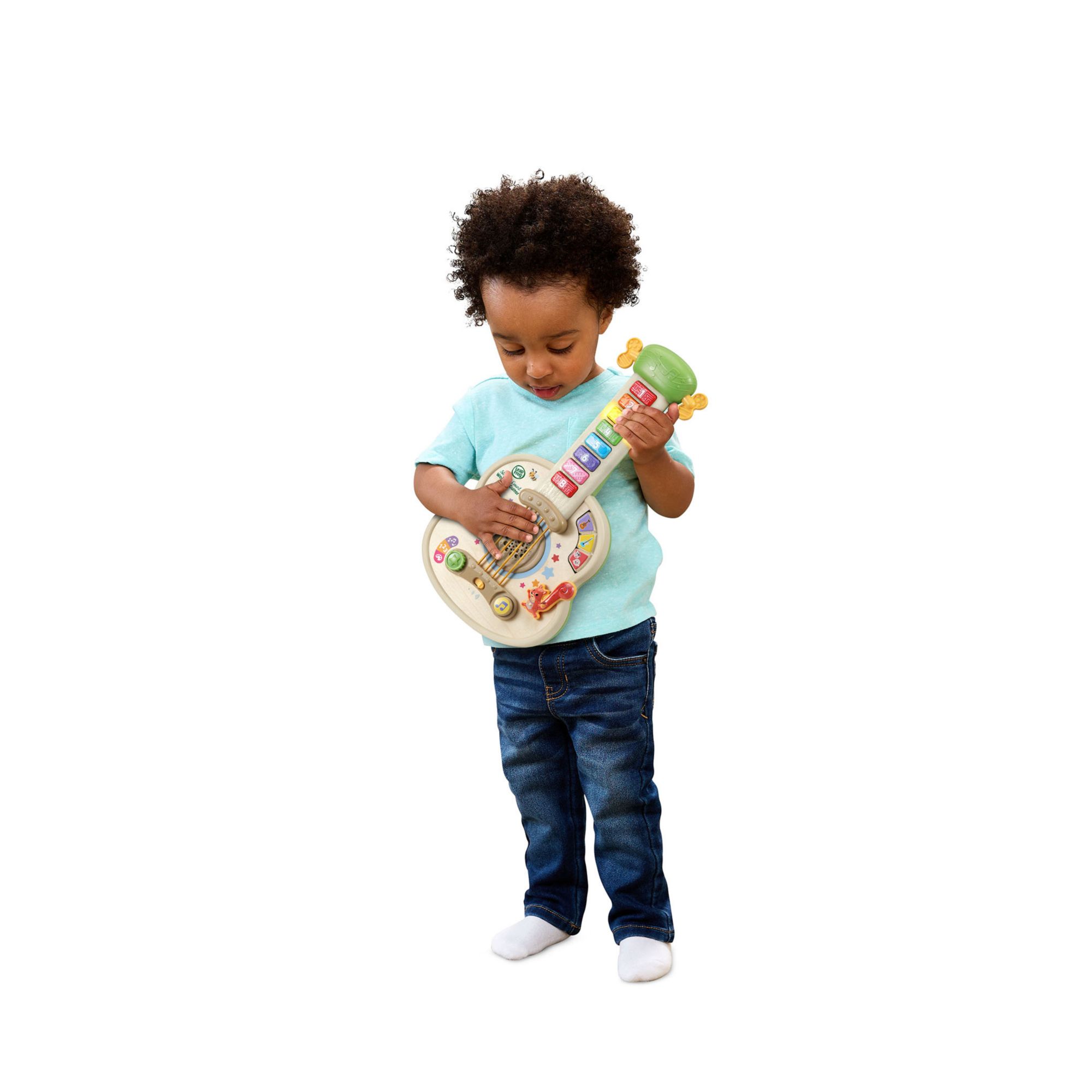 LeapFrog Learn & Groove Jazzy Saxophone & Strum & Count Wooden Guitar