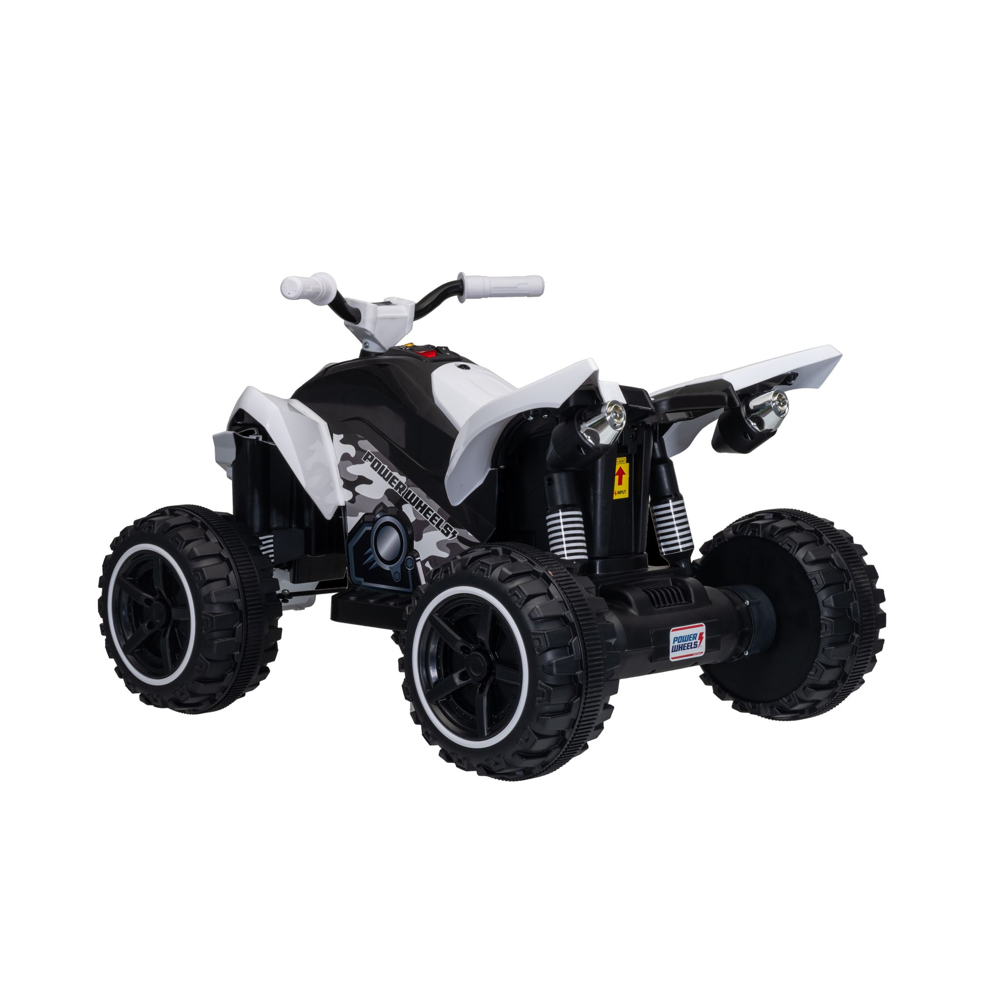 Power Wheels 12V ATV, White