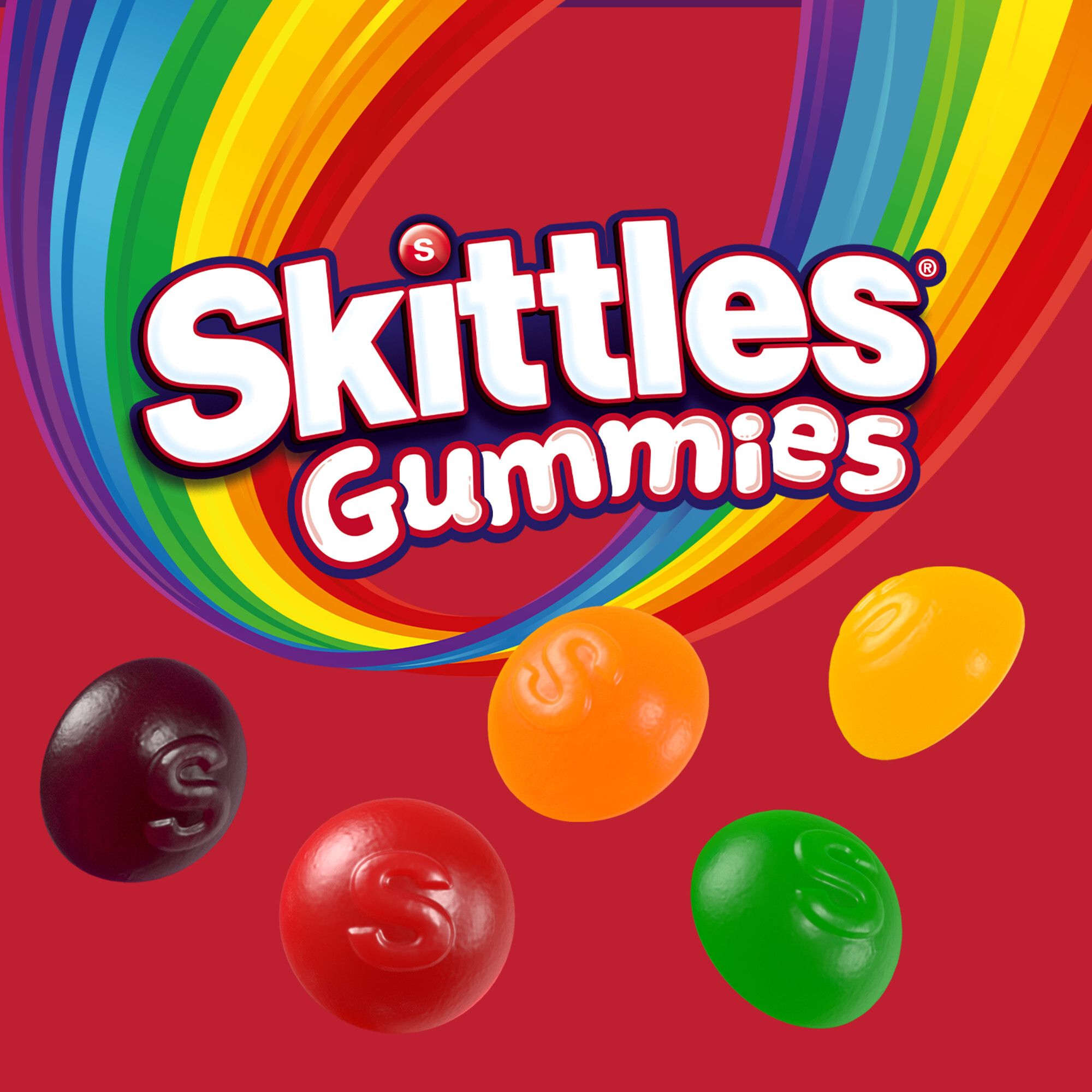 Skittles Gummies Gummy Candy Variety Pack, Bulk Box, 9 ct.