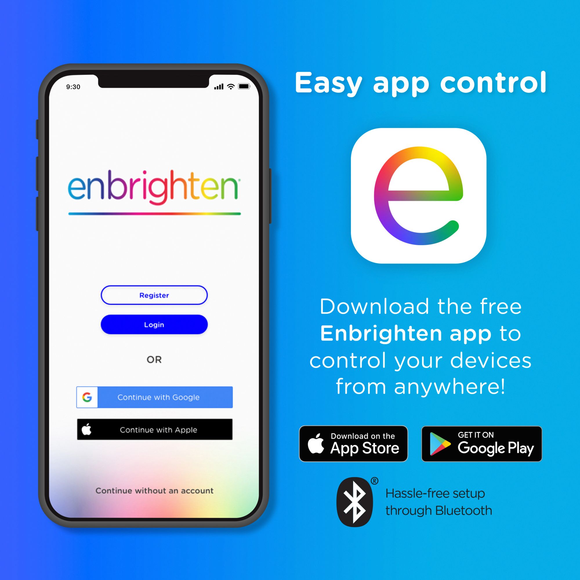 Enbrighten Wi-Fi Outdoor Smart Plug, 2 Grounded Outlets, Independent Control