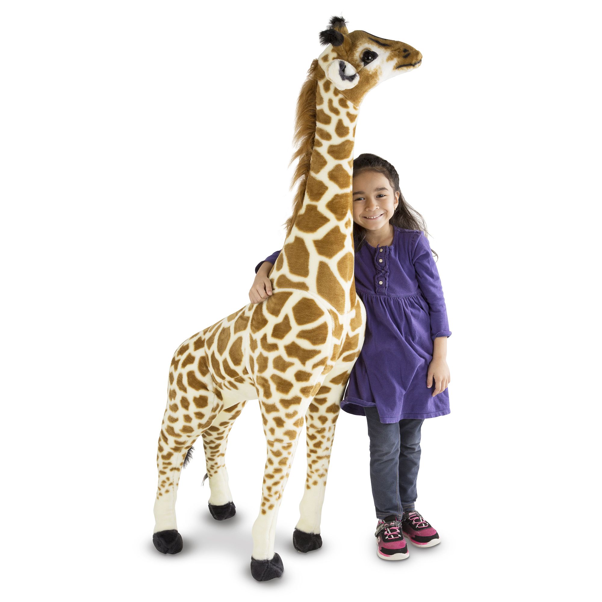 Melissa & Doug Giant Giraffe, Lifelike Plush Stuffed Animal