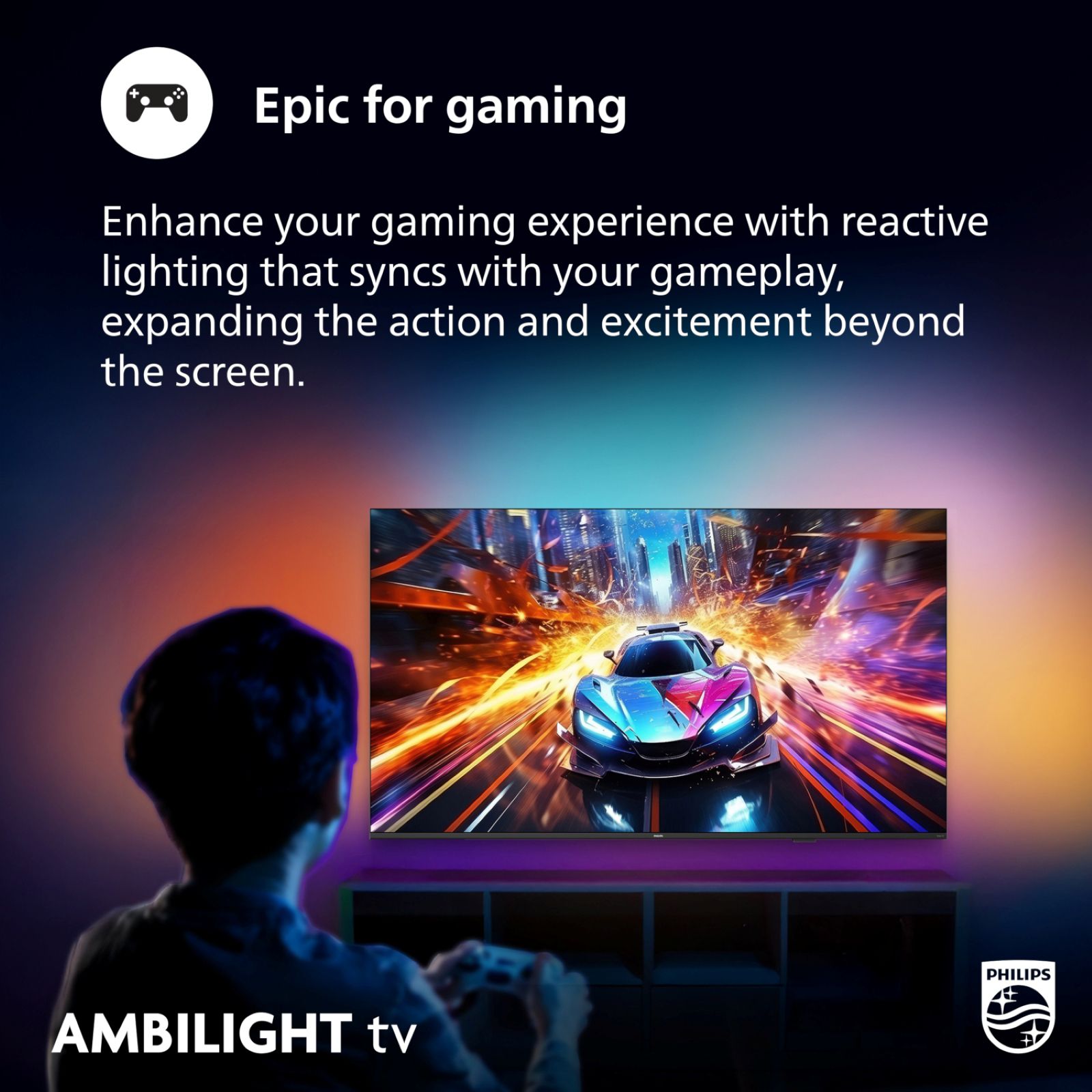 Philips 50" Class 7875 Series 4K UltraHD Ambilight Roku Smart TV
