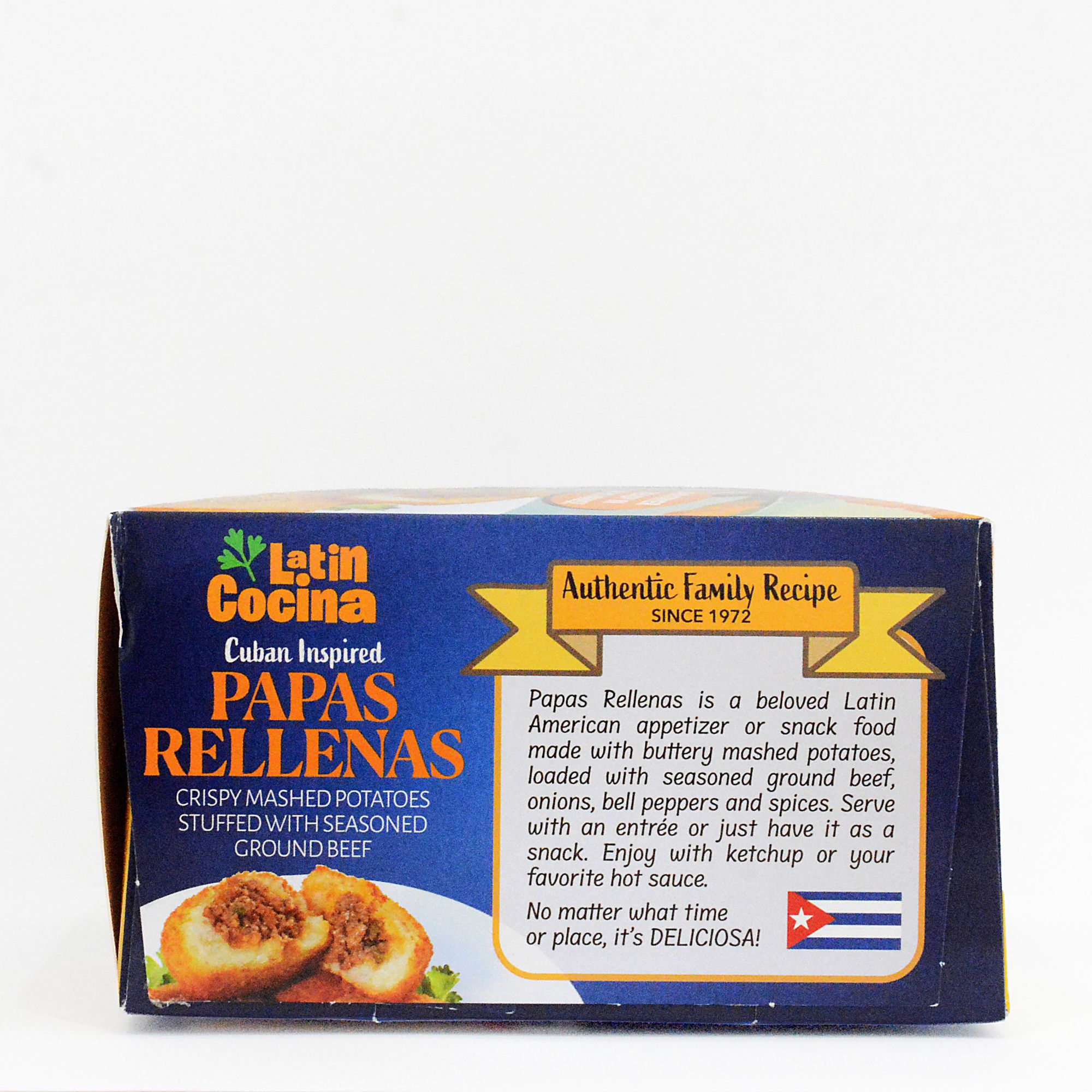 Latin Cocina Papa Rellena, Crispy Mashed Potatoes Stuffed with Ground Beef, 28 oz.