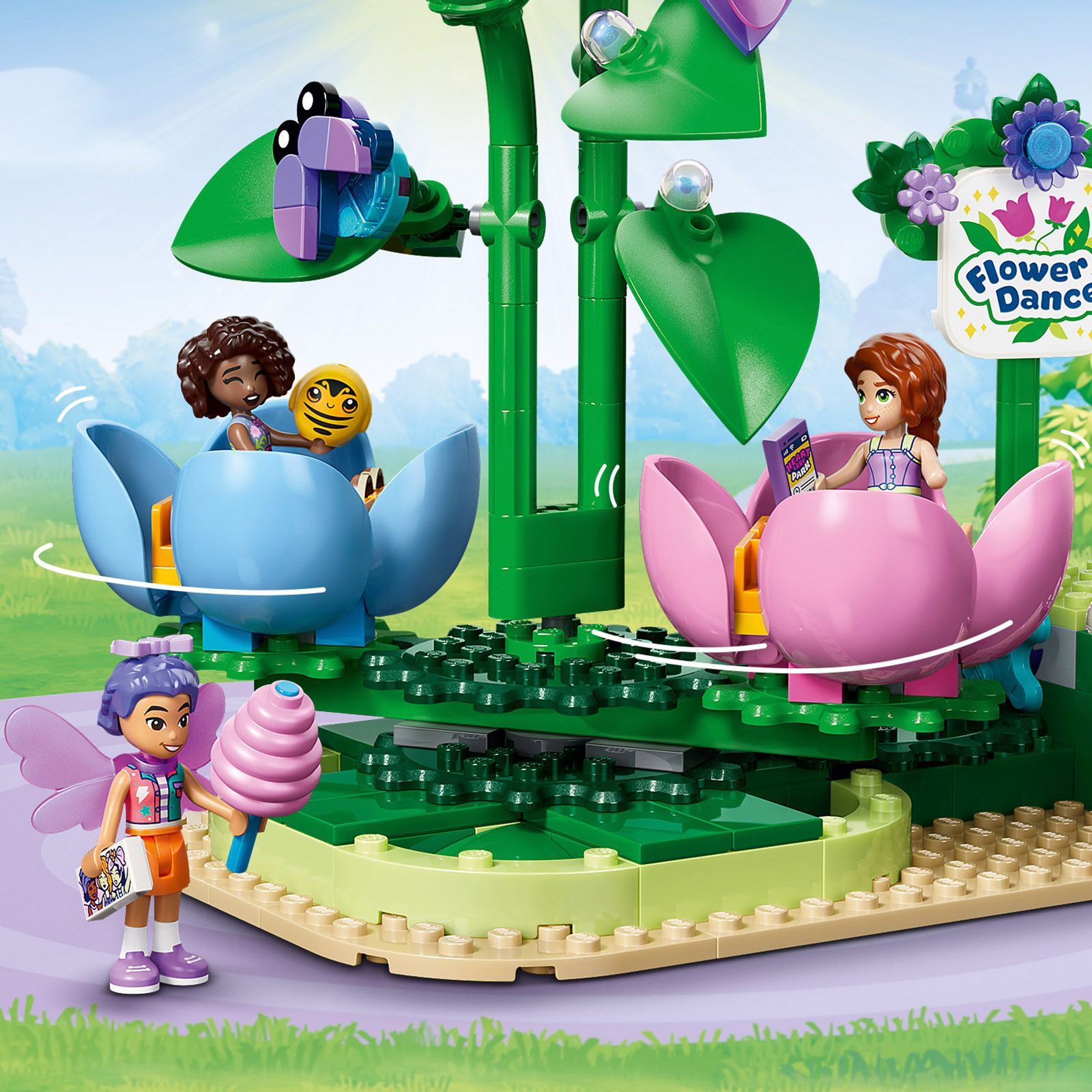 LEGO Friends Spinning Flower & Fairy Teacup Ride 42702