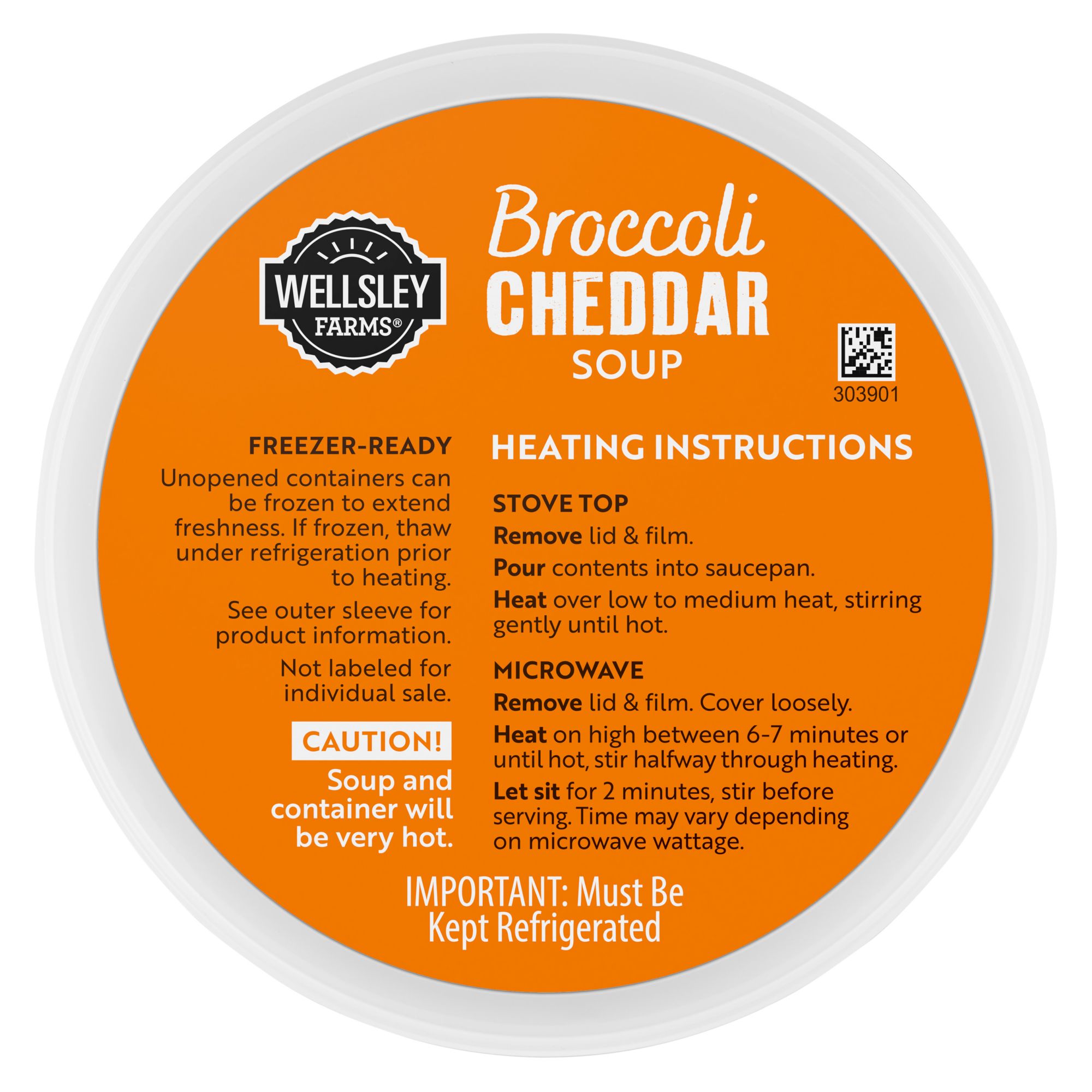 Wellsley Farms Broccoli Cheddar Soup, 2 pk./32 oz.