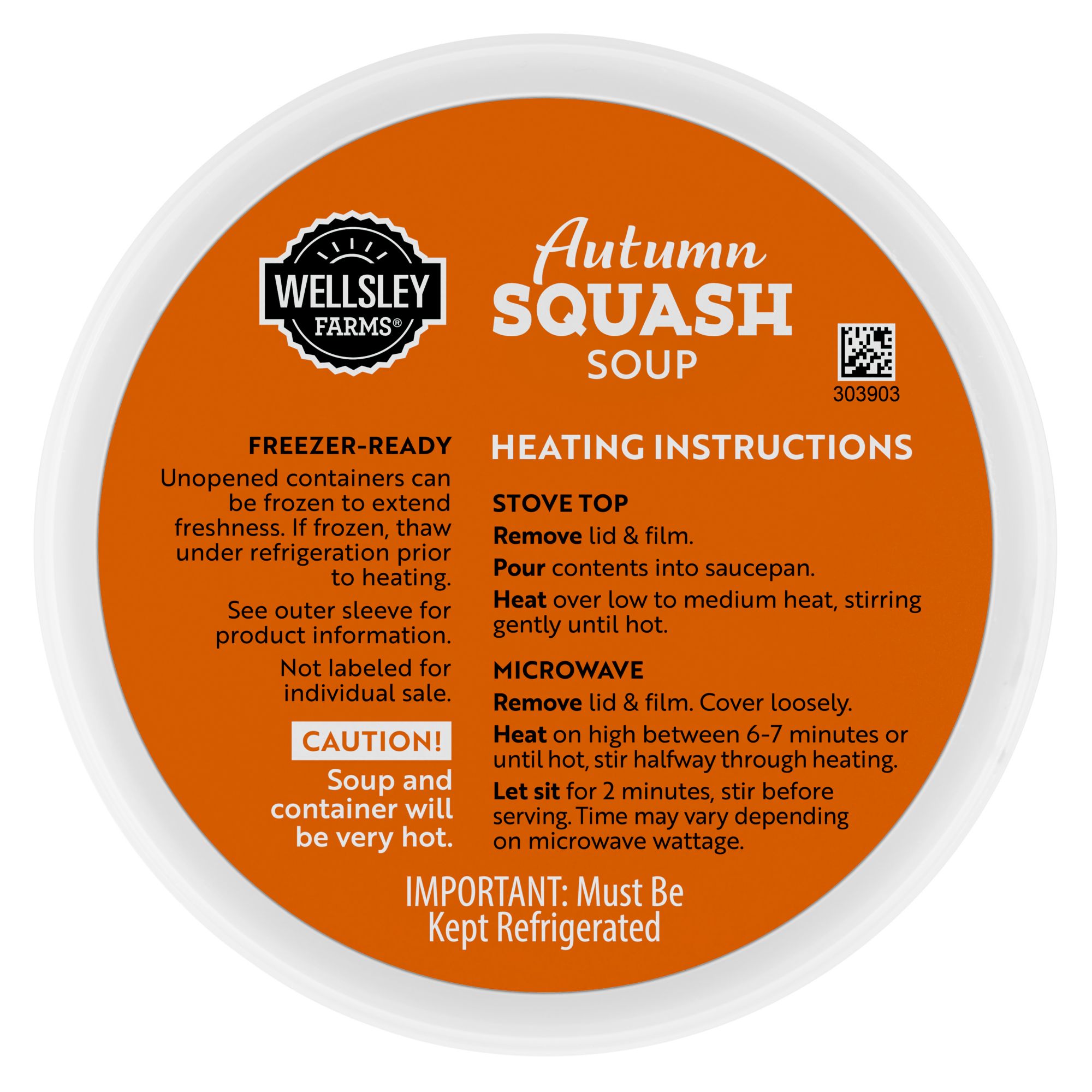 Wellsley Farms Autumn Squash Soup, 2 pk./32 oz.