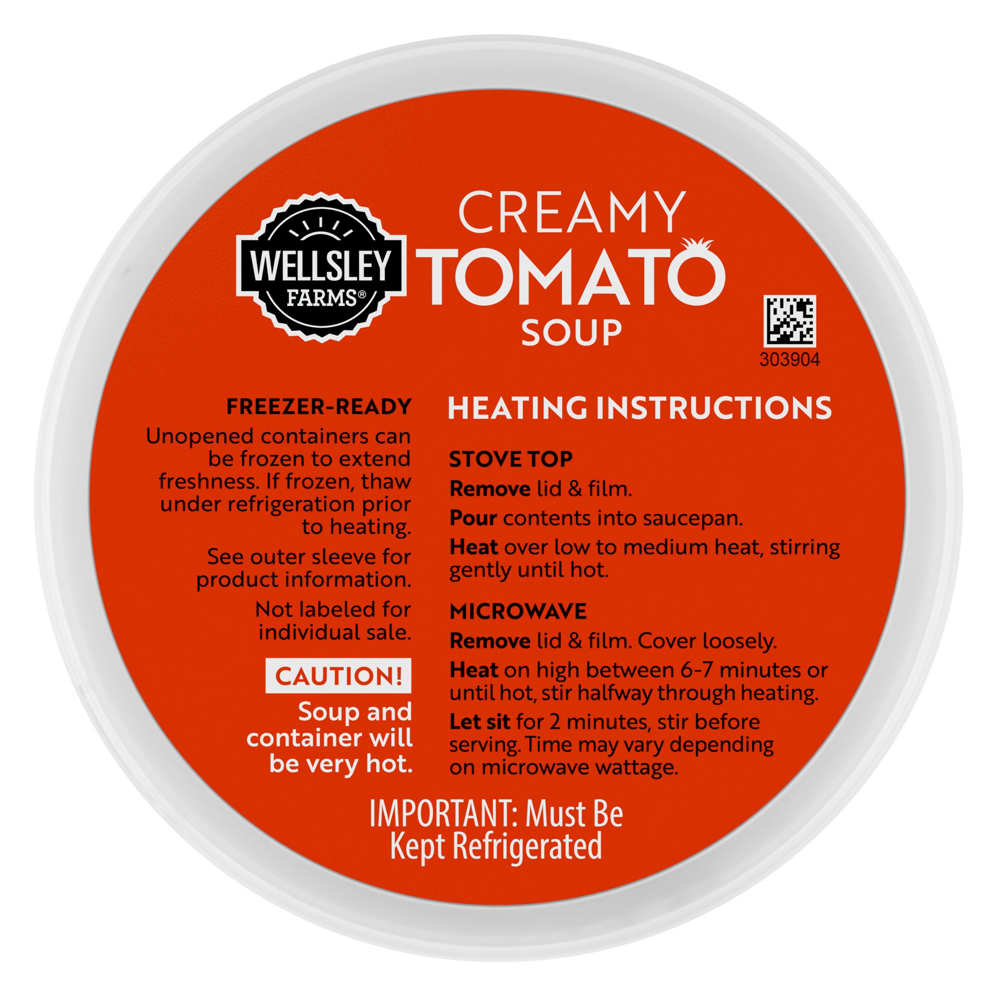 Wellsley Farms Creamy Tomato Soup, 2 pk./32 oz.