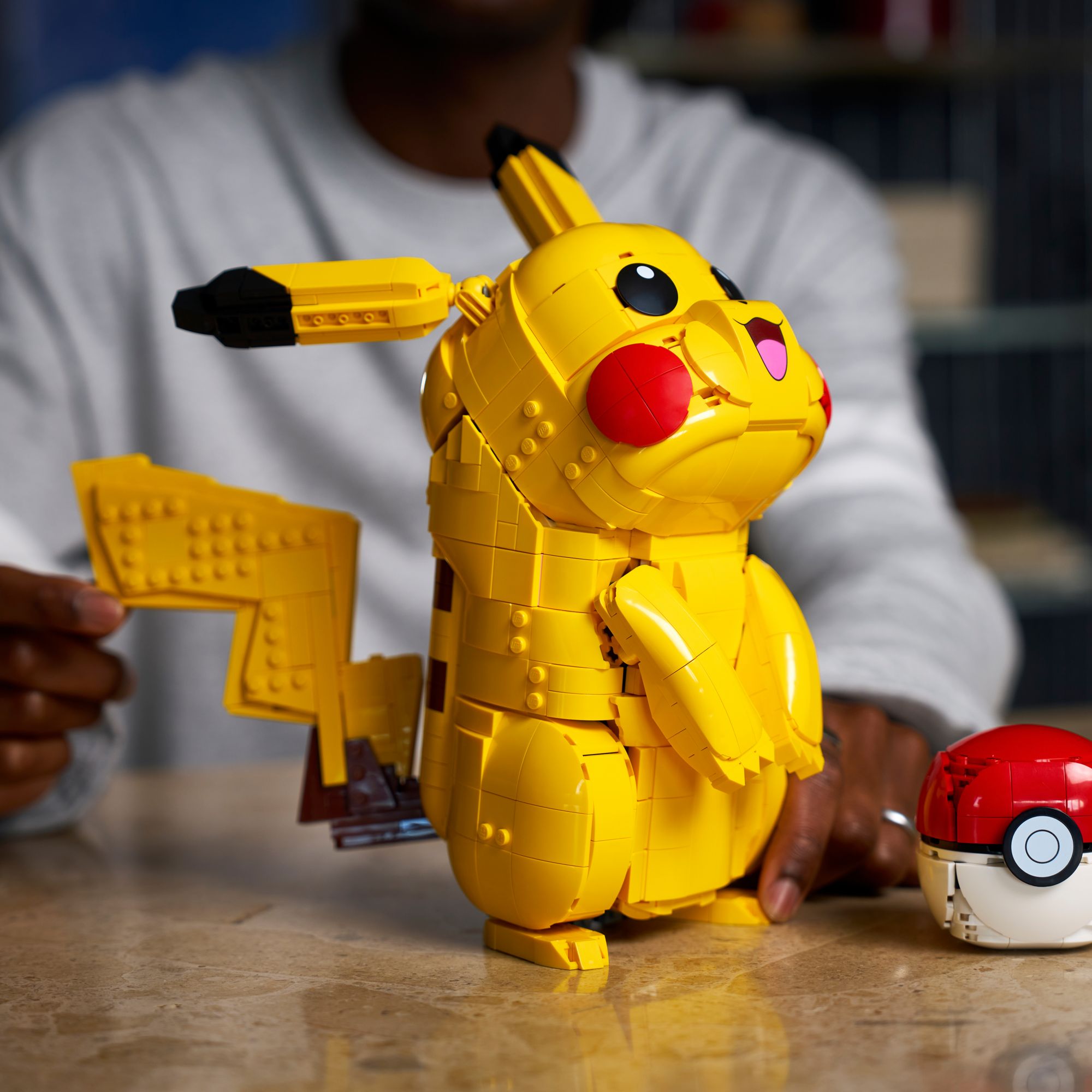 LEGO Pokémon Pikachu and Poké Ball Building Kit 72152