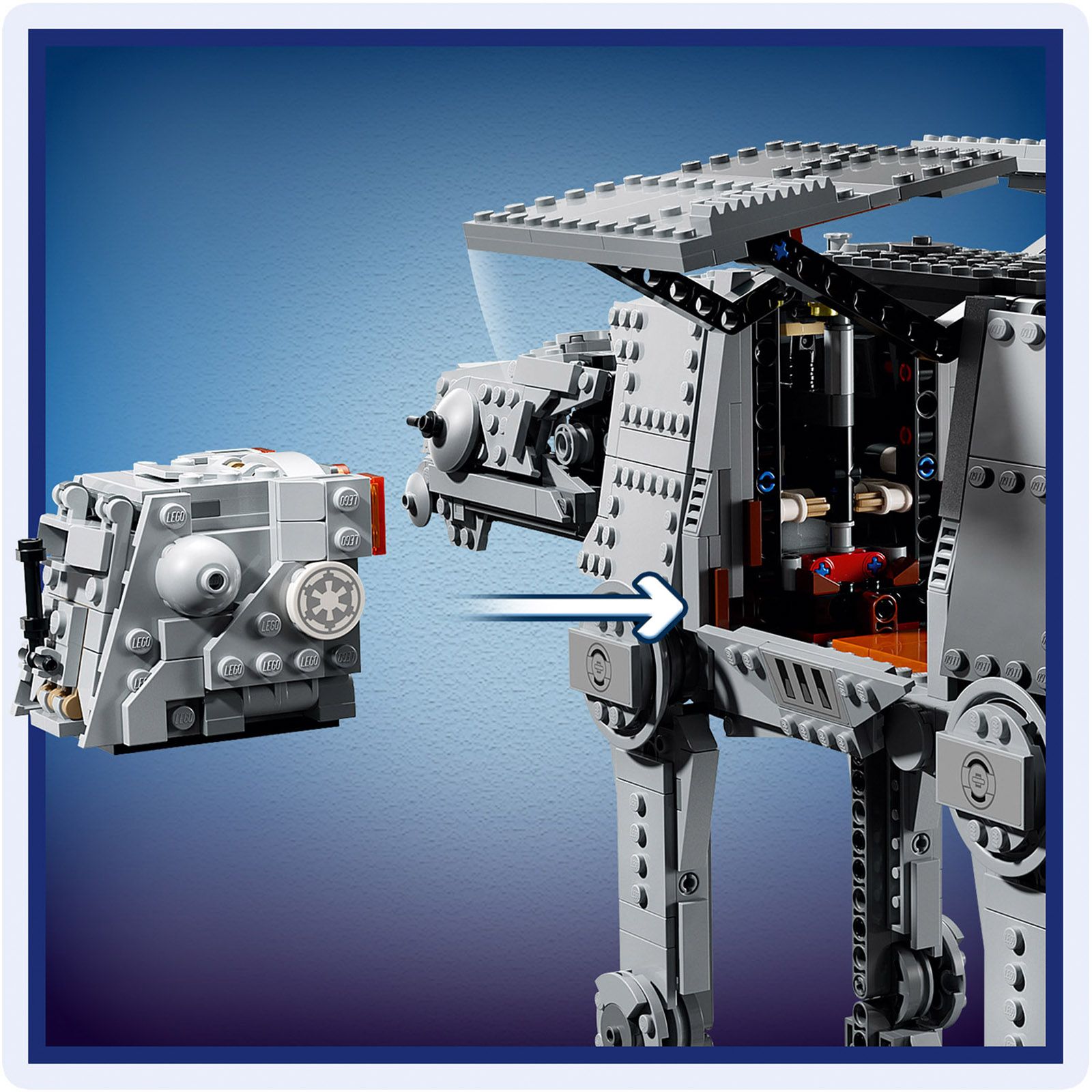 LEGO Star Wars Imperial Remnant AT-AT with INT-4 75454