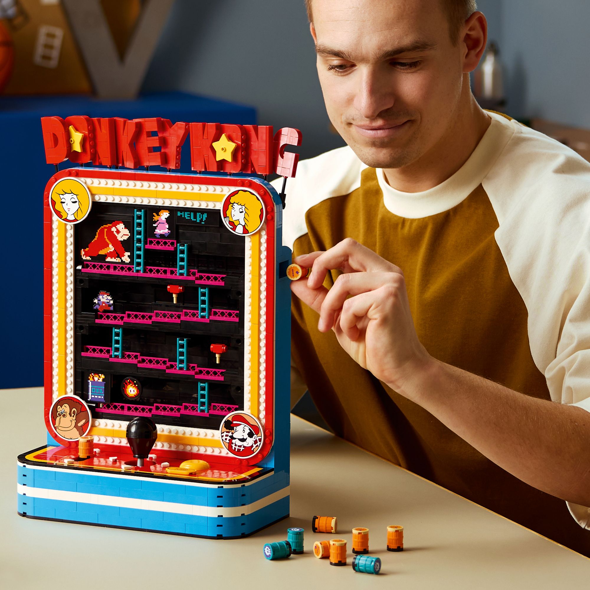 LEGO Donkey Kong Arcade Building Set 72051