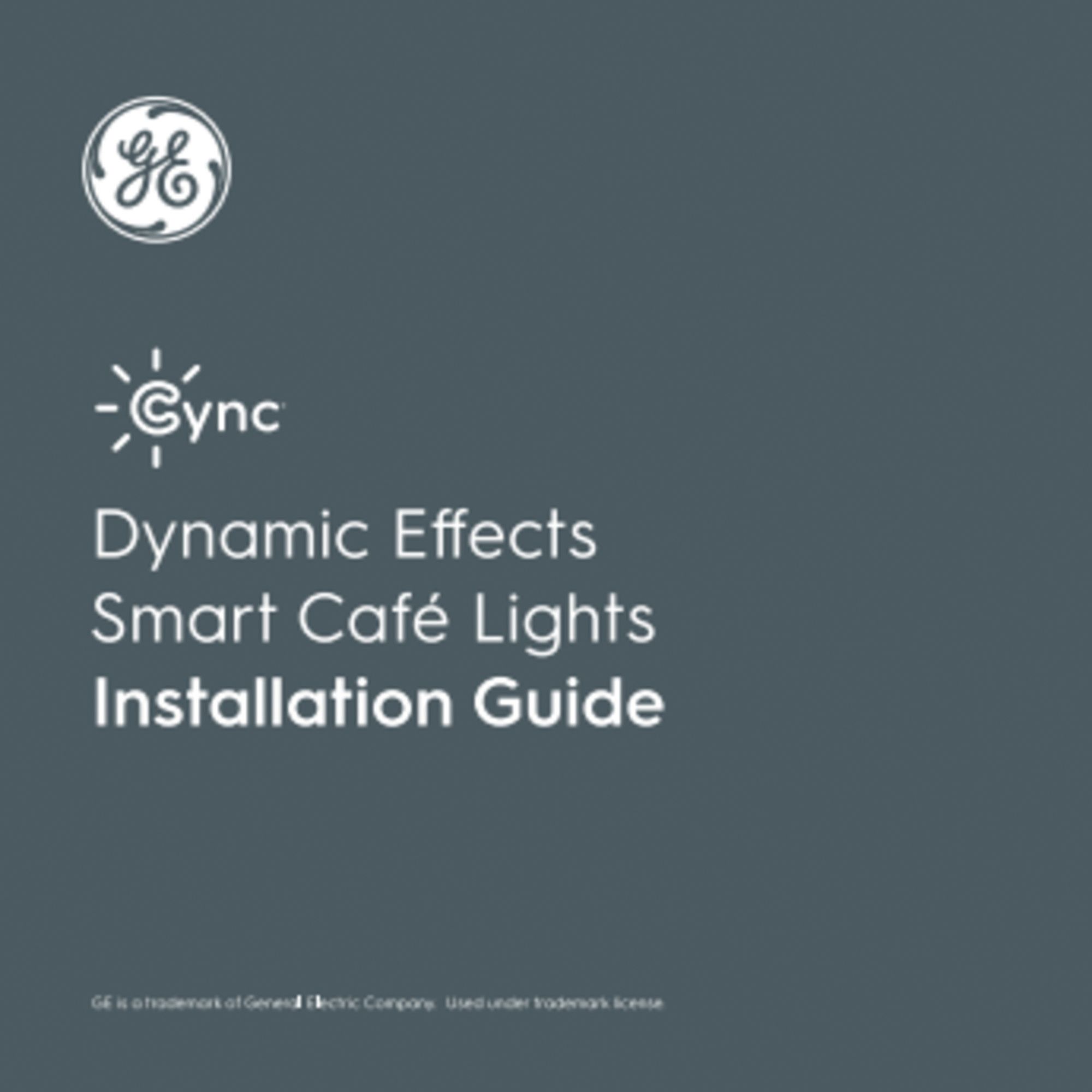 GE Cync Dynamic Effects 24-Foot Smart Cafe Lights