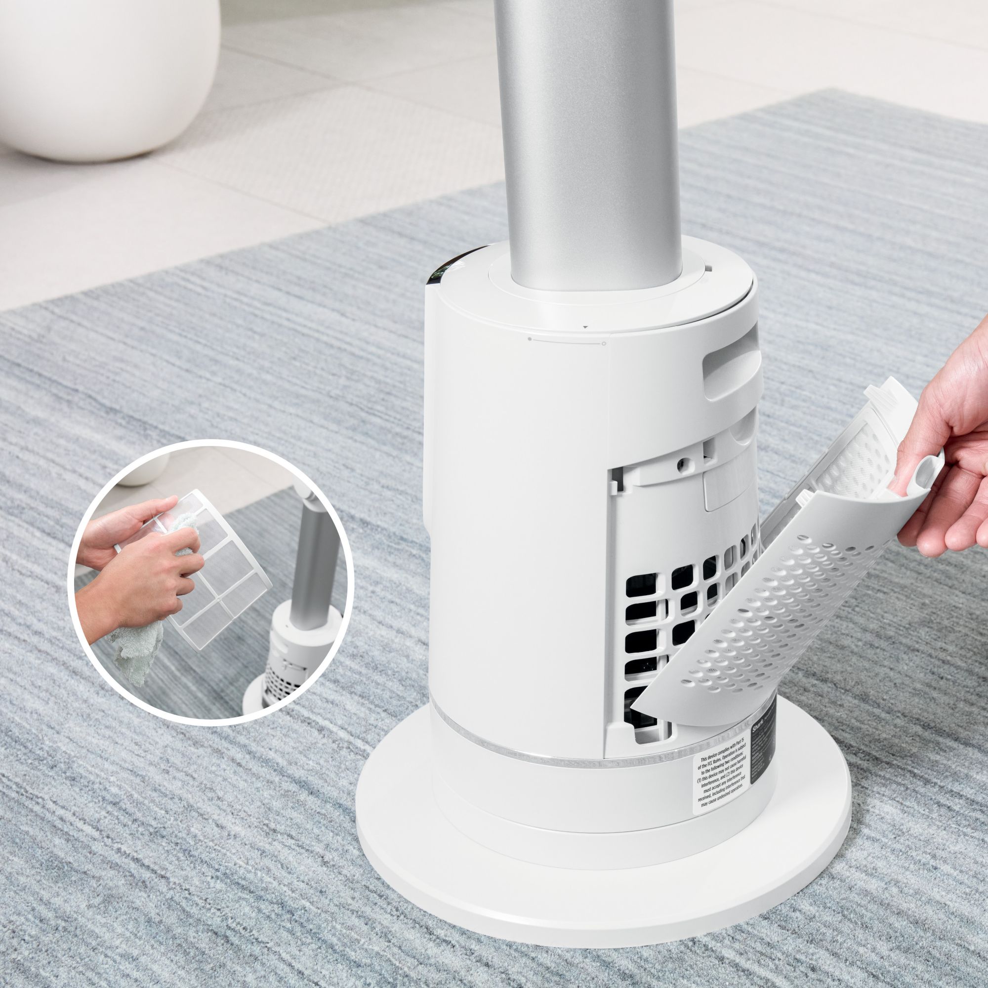 Shark TurboBlade Cool + Heat - Ultra-Customizable Bladeless Tower Fan & Heater
