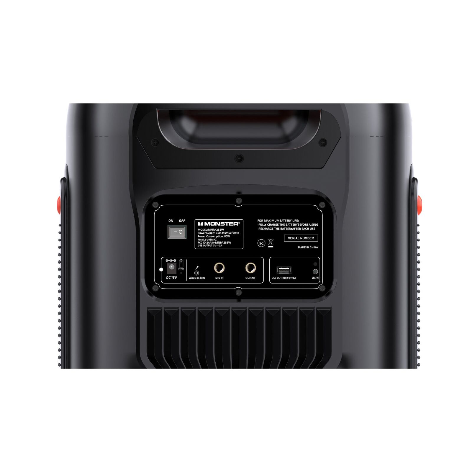 Monster ESI - MC2809 Party Speaker