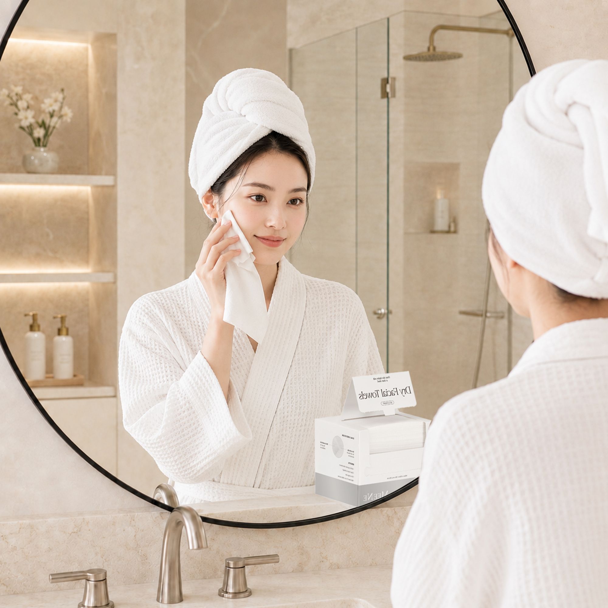 MeeNe Dry Facial Towels