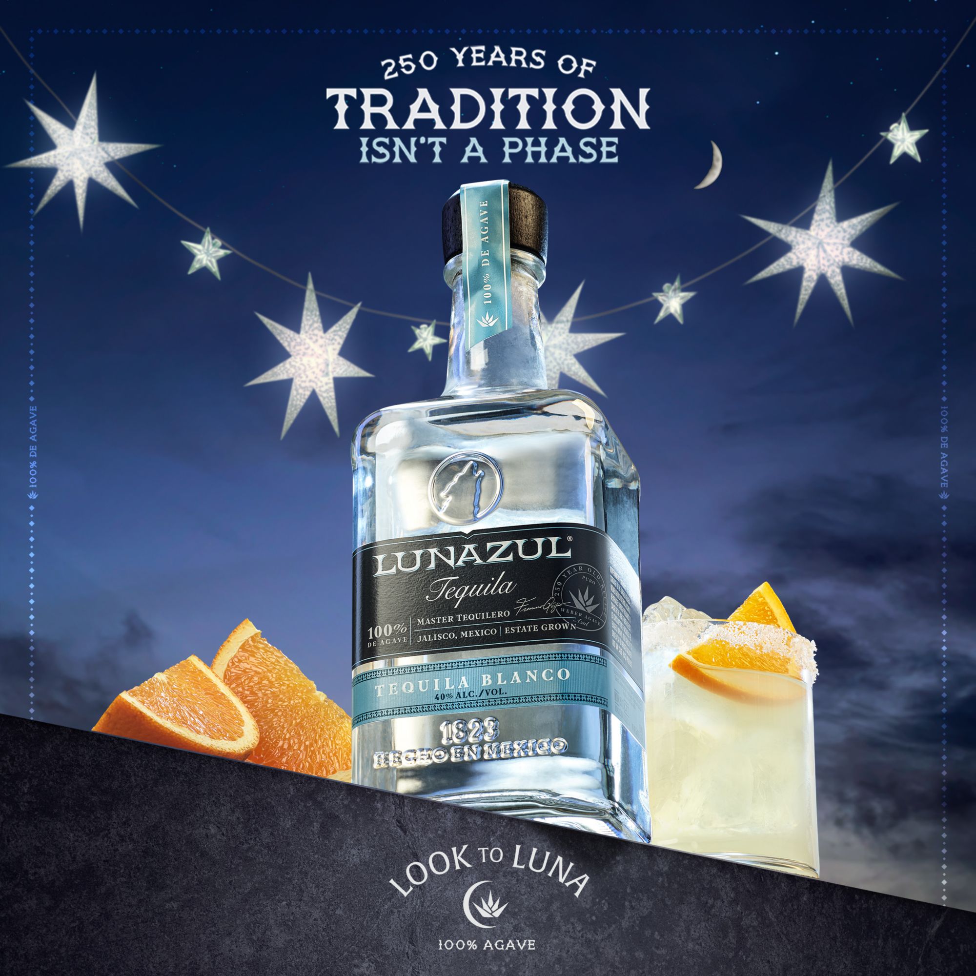 Lunazul Blanco Tequila, 750ml
