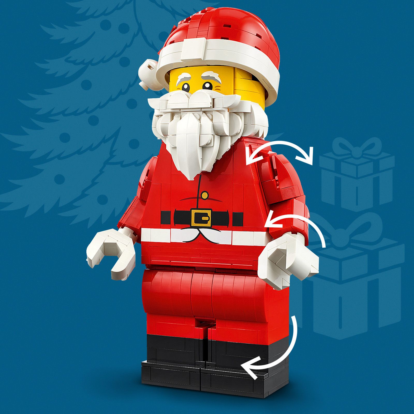 LEGO Up-Scaled Santa Minifigure 40820