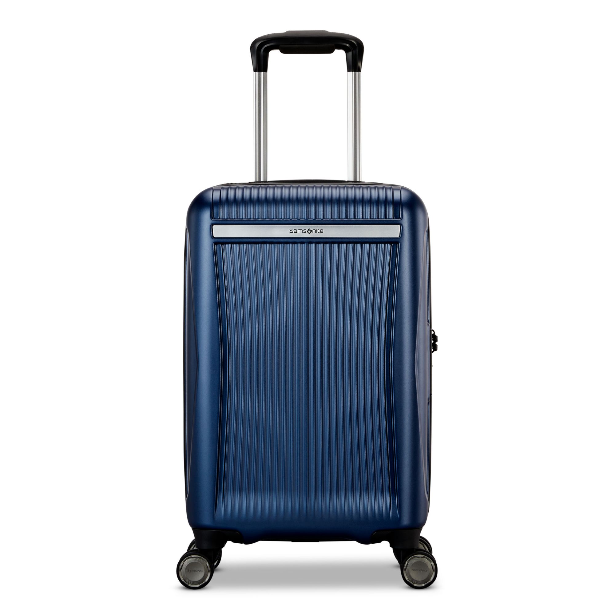 Samsonite Triumph Hardside Luggage Set, Carry On and Large Checked, Blue, 2 Pc.
