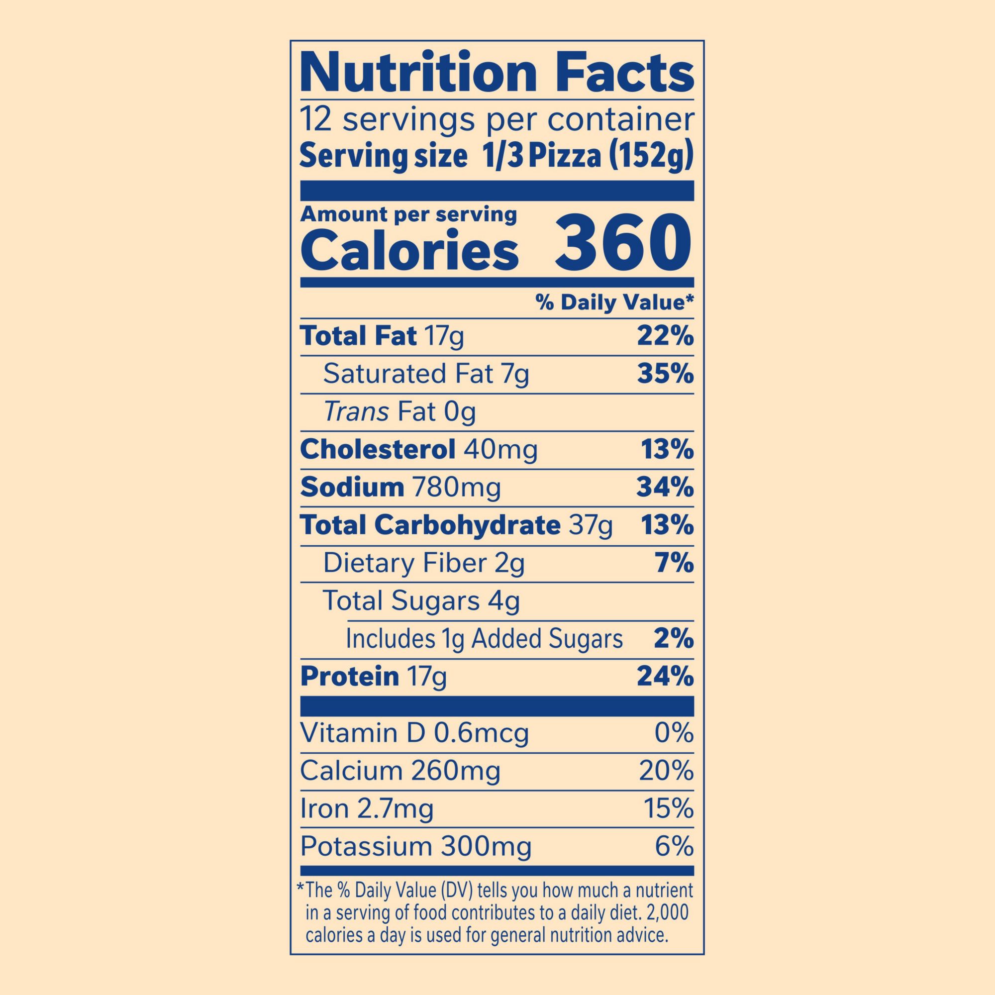 Jack's Sausage and Pepperoni Pizza, 17g Protein, 4 pk./16.1 oz.
