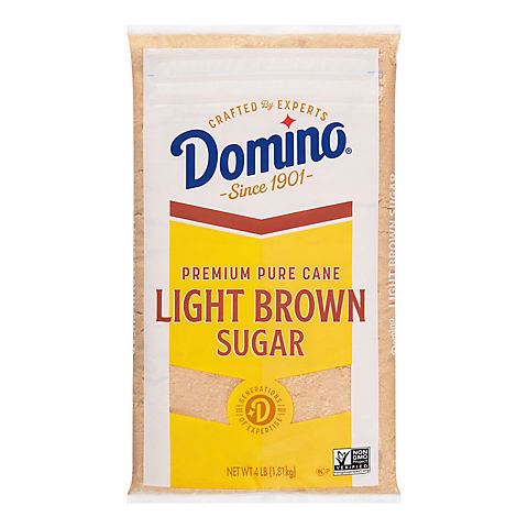 Domino Light Brown Sugar, 4 lbs.