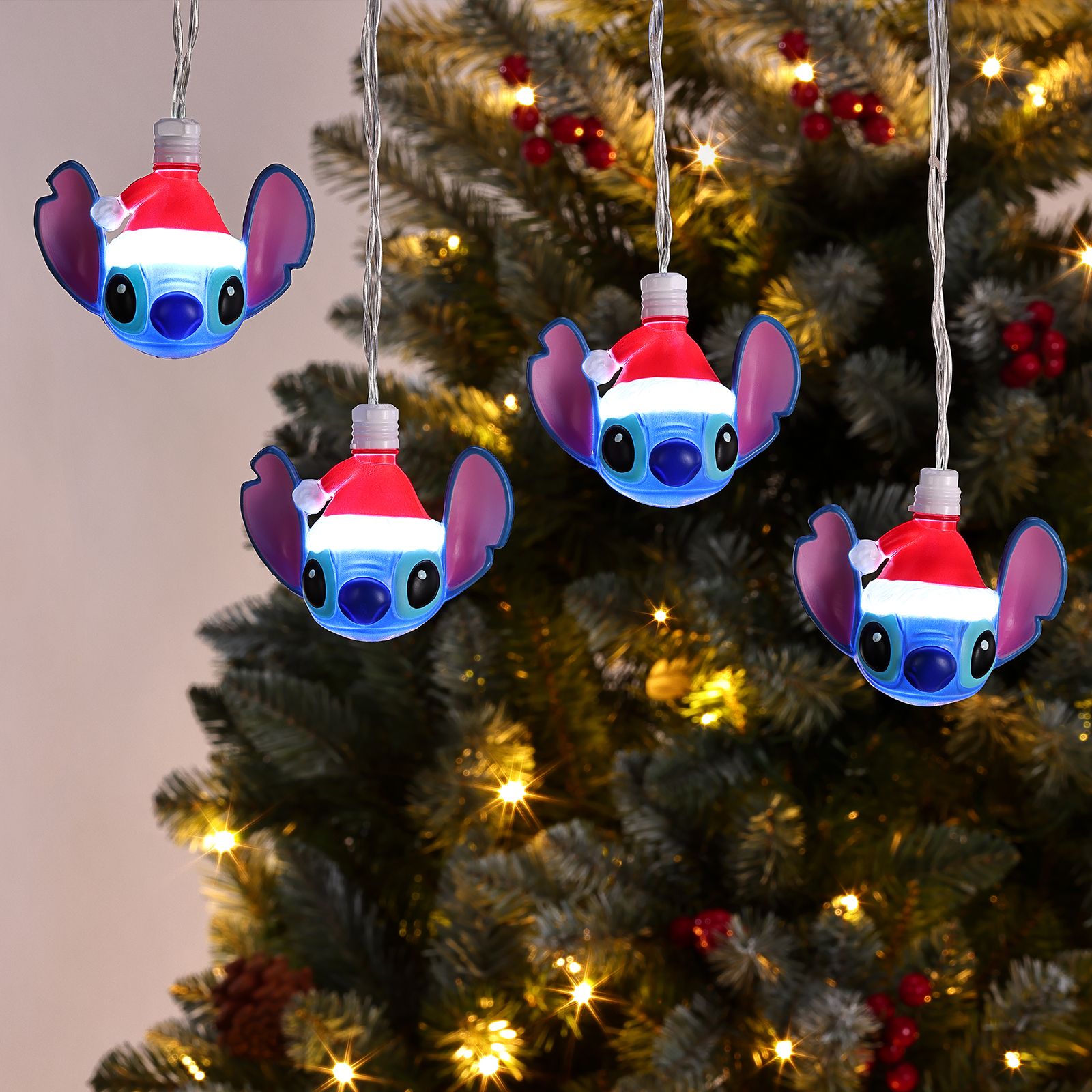 Disney Holiday Stitch String Light, 1 Pc.