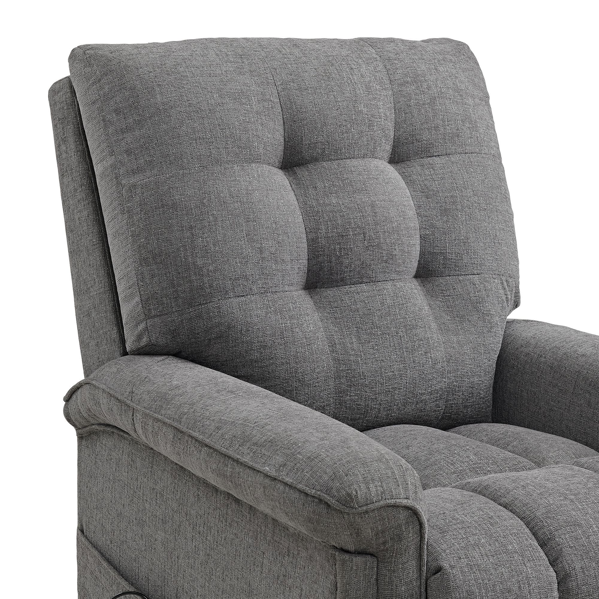 Elements Pecos Power Motion Lift Chair - Charcoal