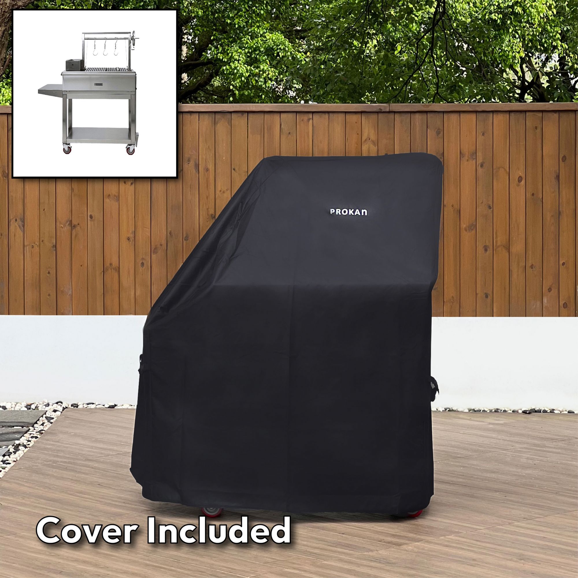 Infinity SS304 Argentine Charcoal and Wood BBQ Grill